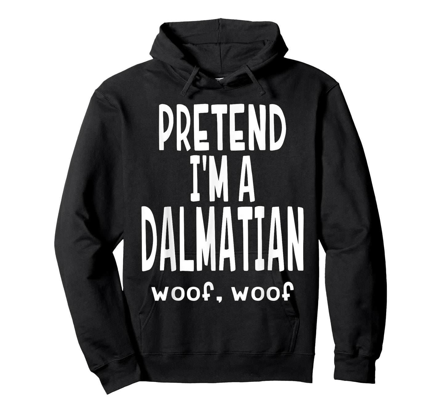 Funny Pretend I'm A Dalmatian - Lazy Halloween Costume T-Shirt