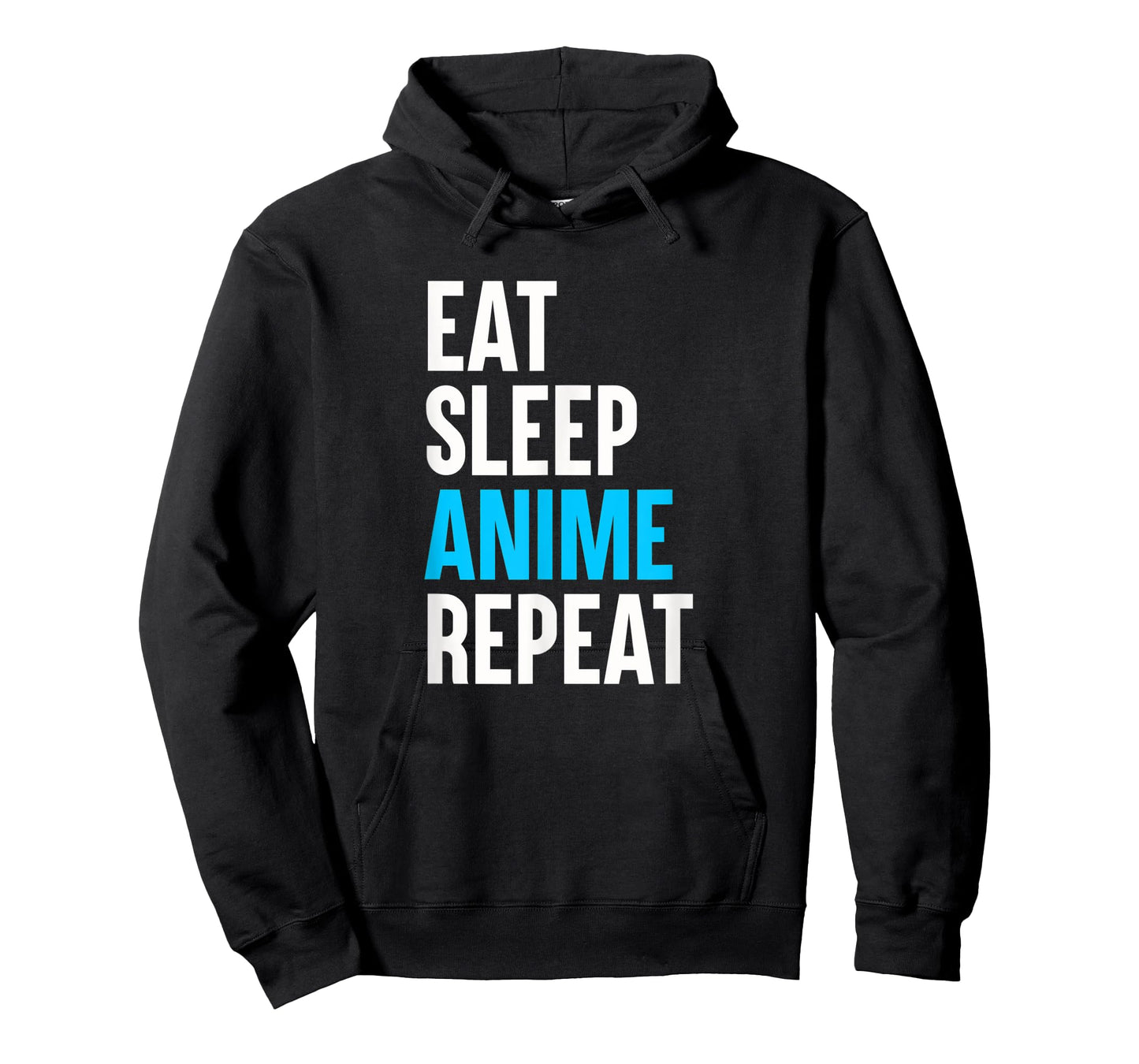 Eat Sleep Anime Repeat Funny Manga Otaku Girls Boys Anime T-Shirt