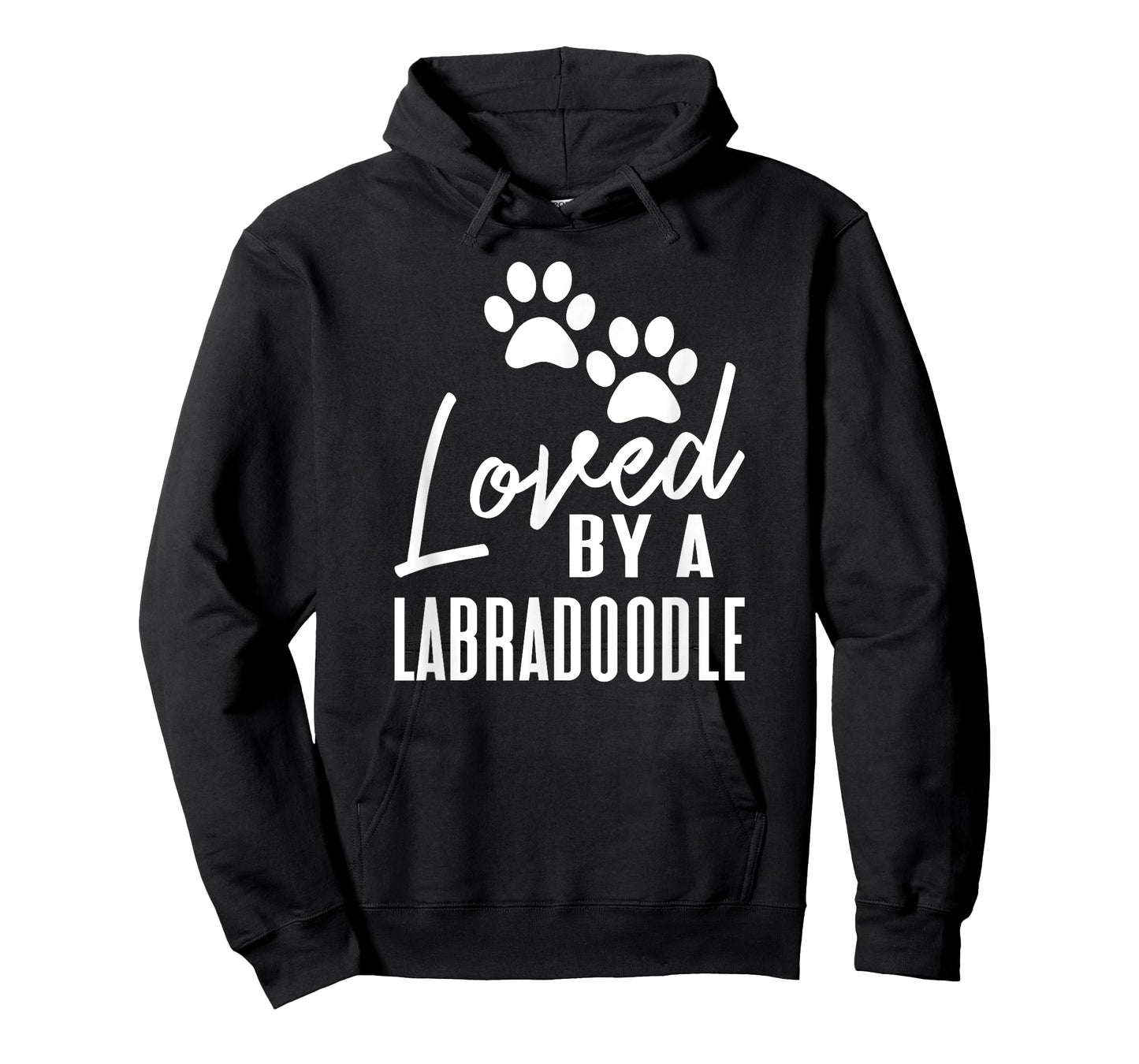 Loved By A Labradoodle Gift for Dog Mom or Dad Men Women Kids T-Shirt