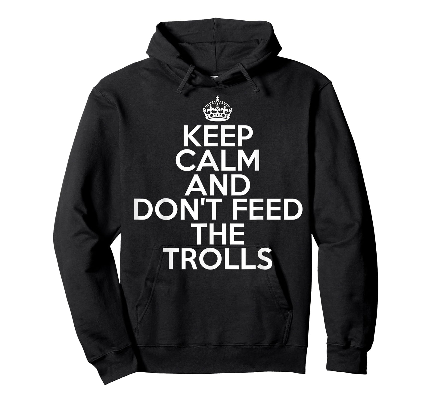 Funny Keep Calm and Don't Feed the Trolls Online T-Shirt