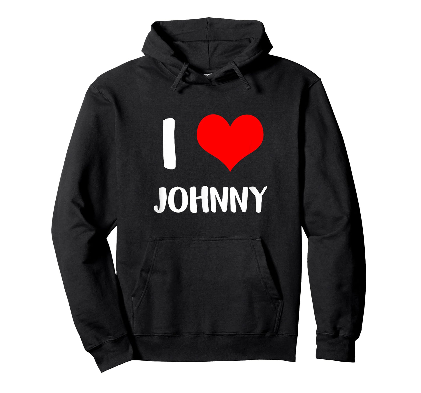 I love JOHNNY my valentine sorry ladies guys heart belongs T-Shirt