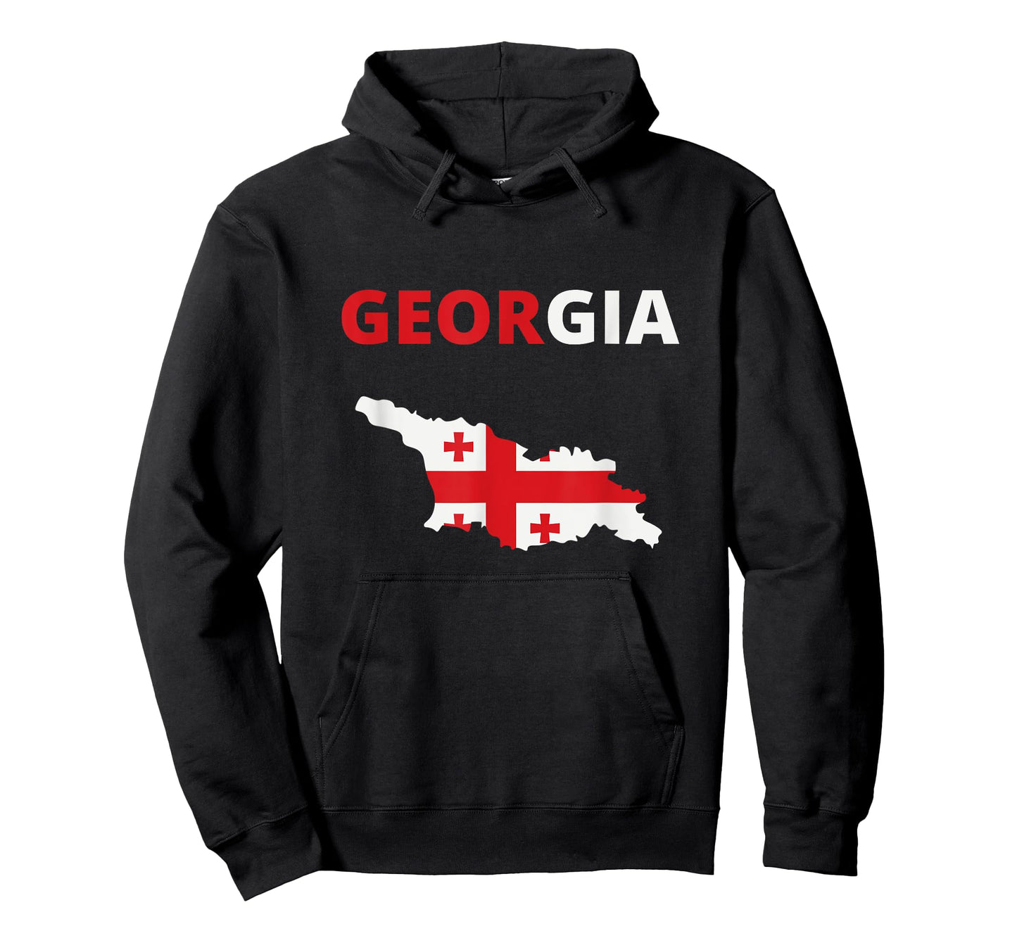 GEORGIA EUROPEAN COUNTRY FLAG AND MAP T-Shirt