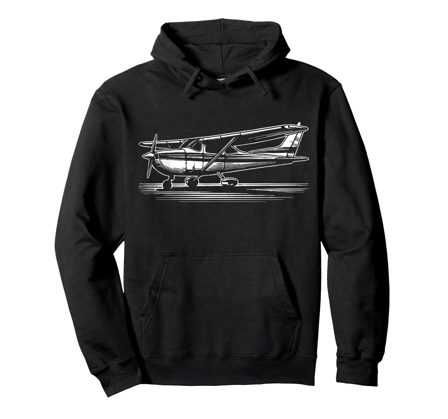 Pilot C172 Flying Airplane Over Mountains T-Shirt