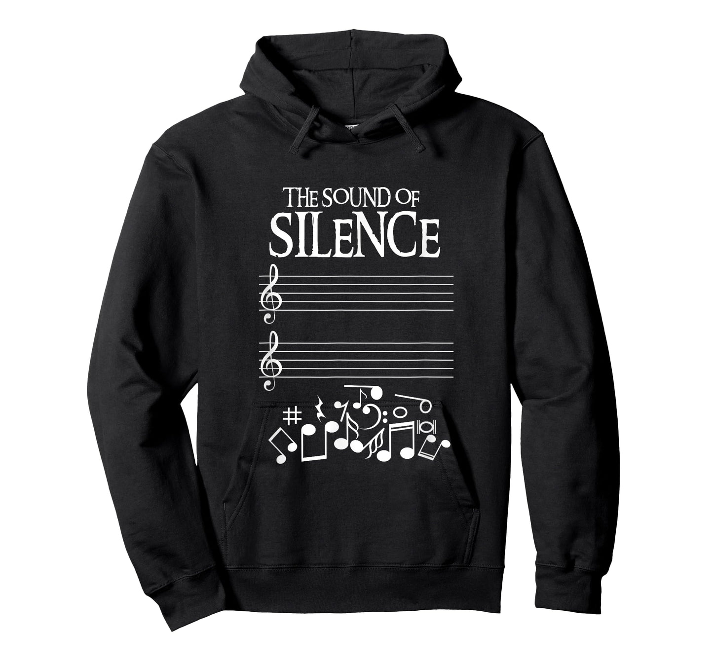 The Sound Of Silence Humorous Music T-Shirt for Musicians T-Shirt