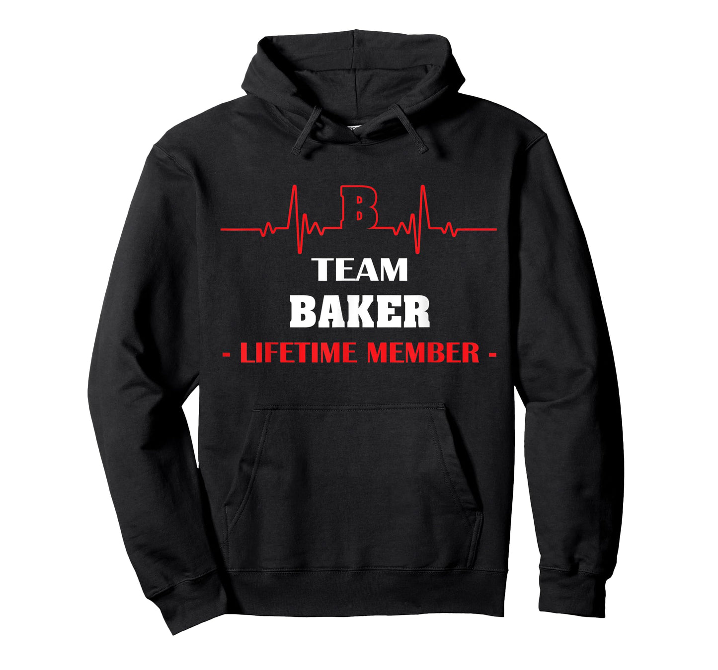 Team BAKER lifetime member blood completely family T-Shirt