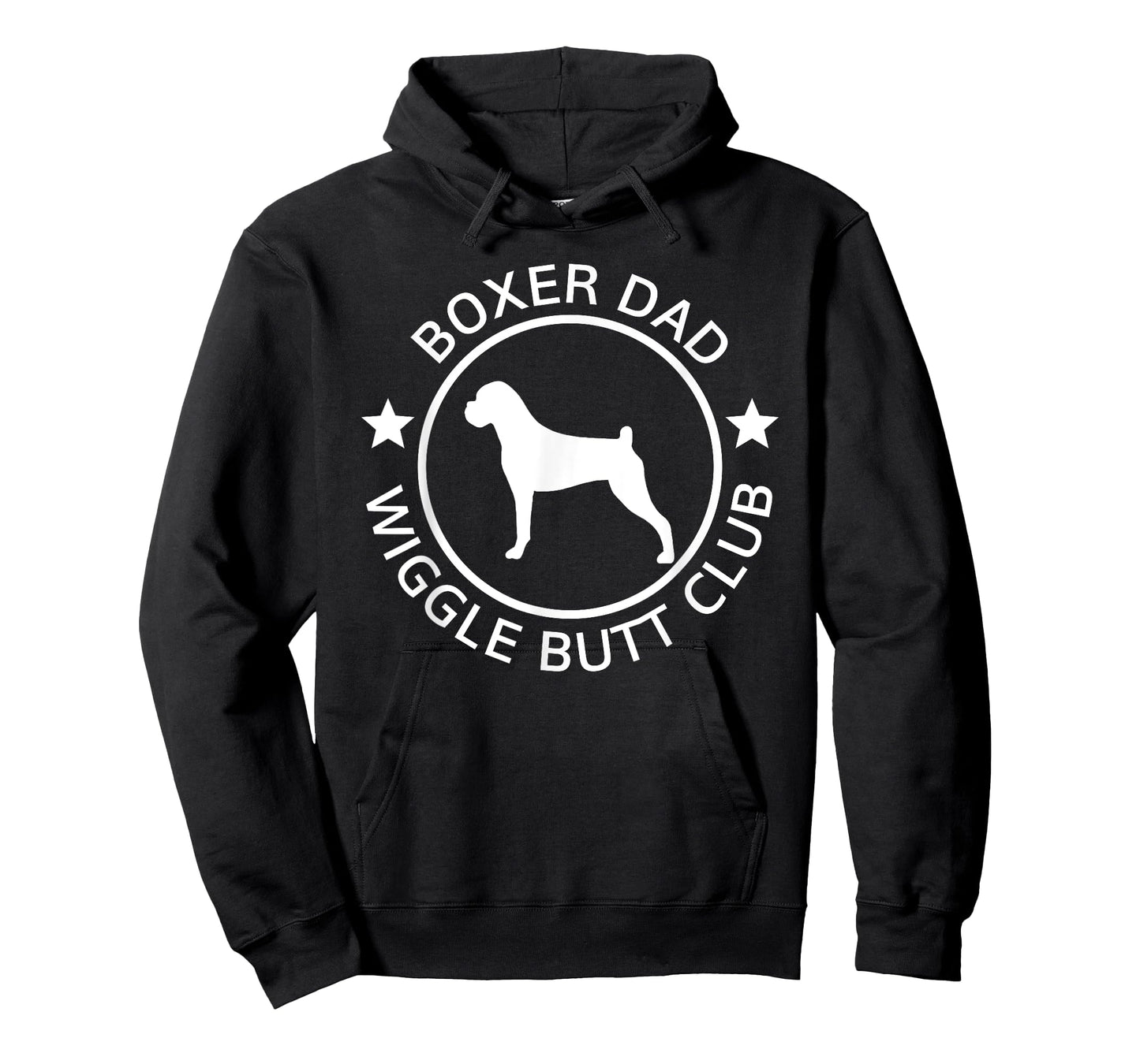Funny Boxer Dad Wiggle Butt Club Father's Day T-Shirt T-Shirt