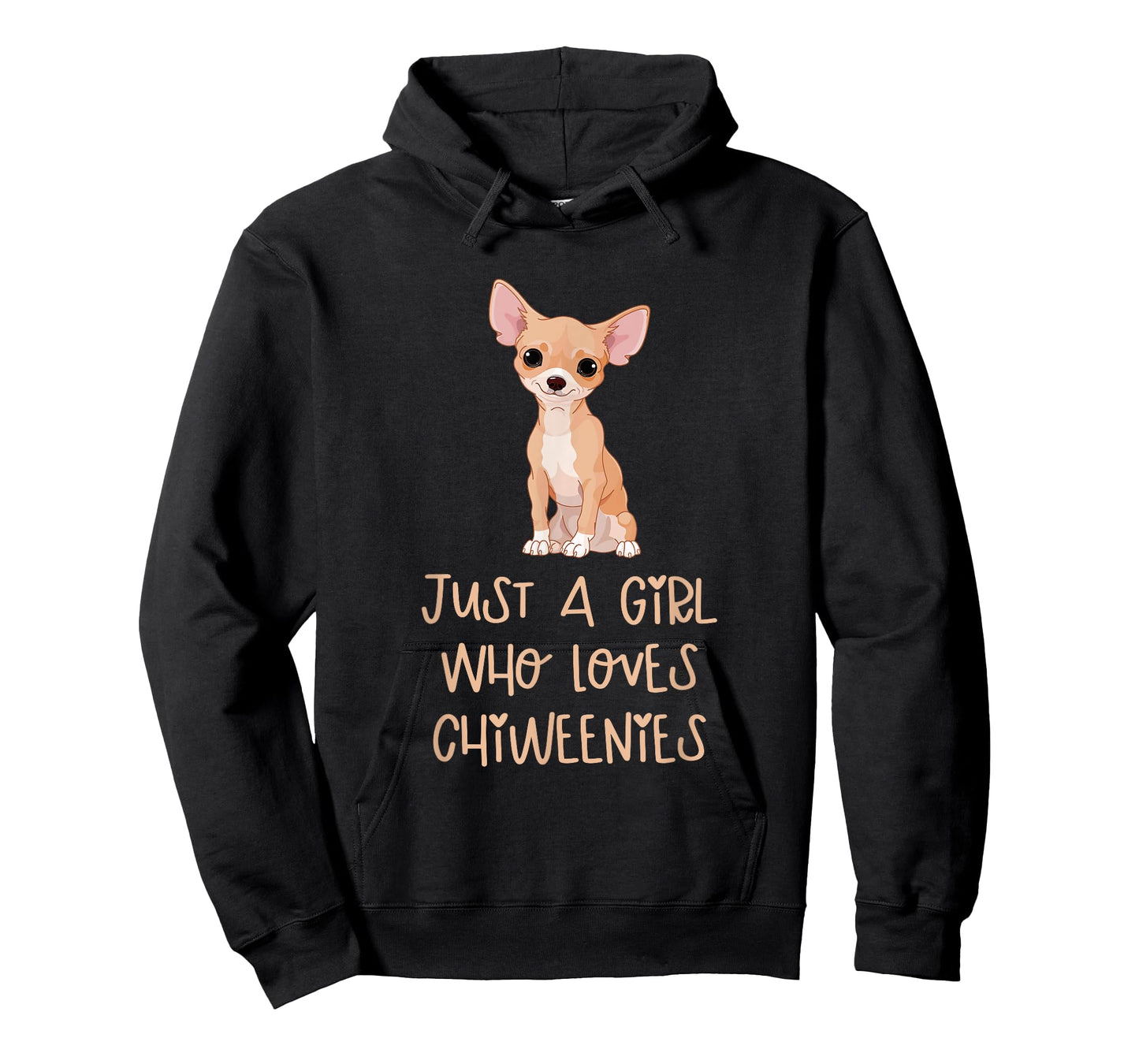 Just a Girl Who Loves Chiweenies Funny Animals Dogs Lover T-Shirt