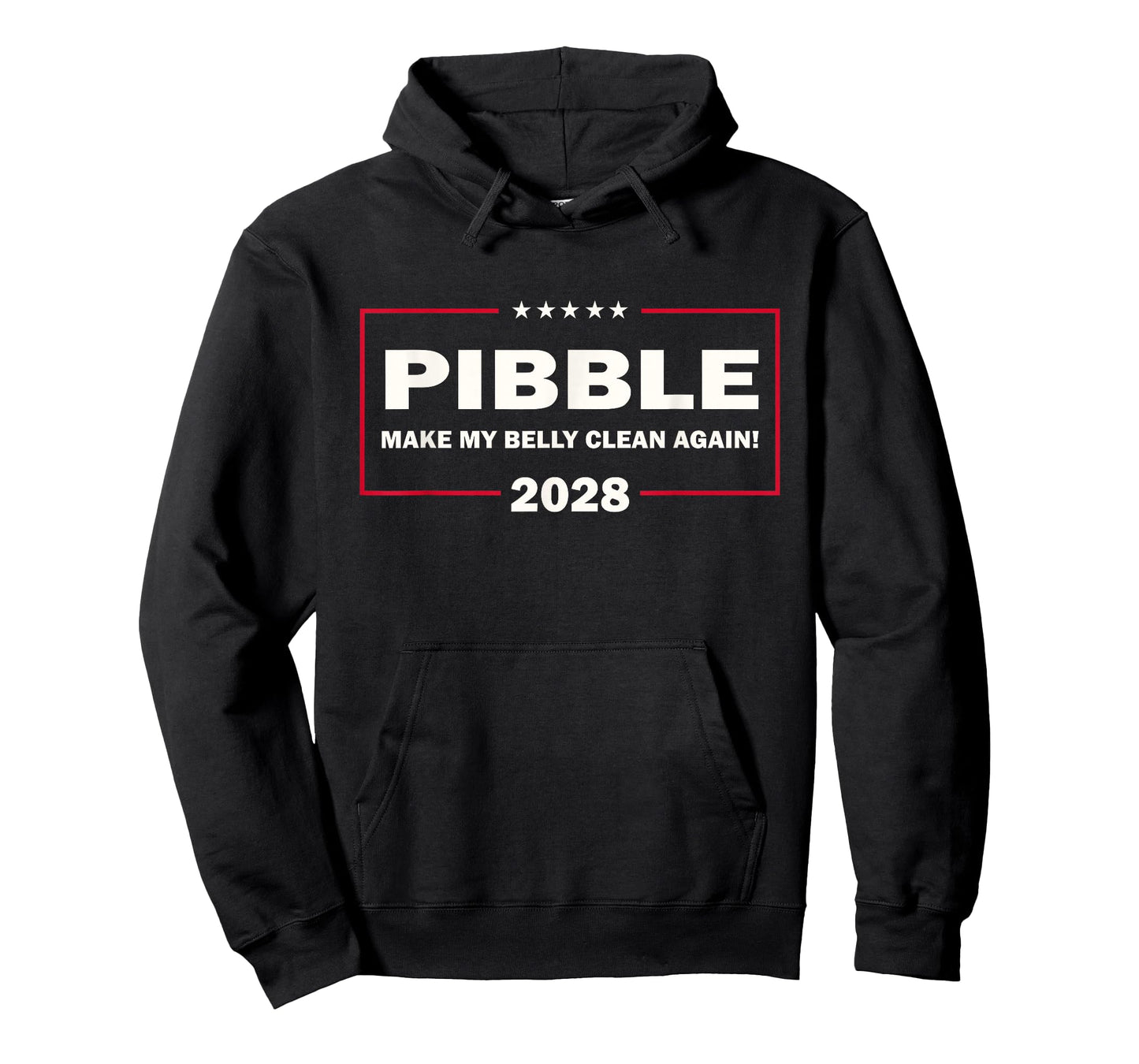 Wash Ma Belly Pibble Dog Funny Meme Vote 2028 President T-Shirt