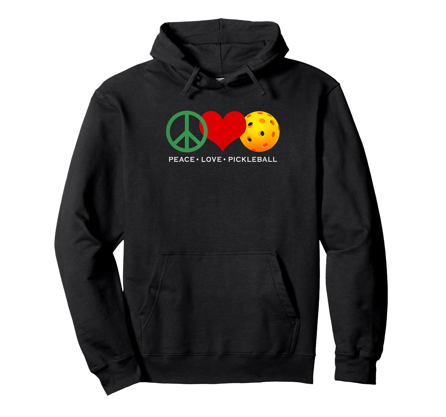 Peace, Love & Pickleball | Men & Women | I Love Pickleball T-Shirt
