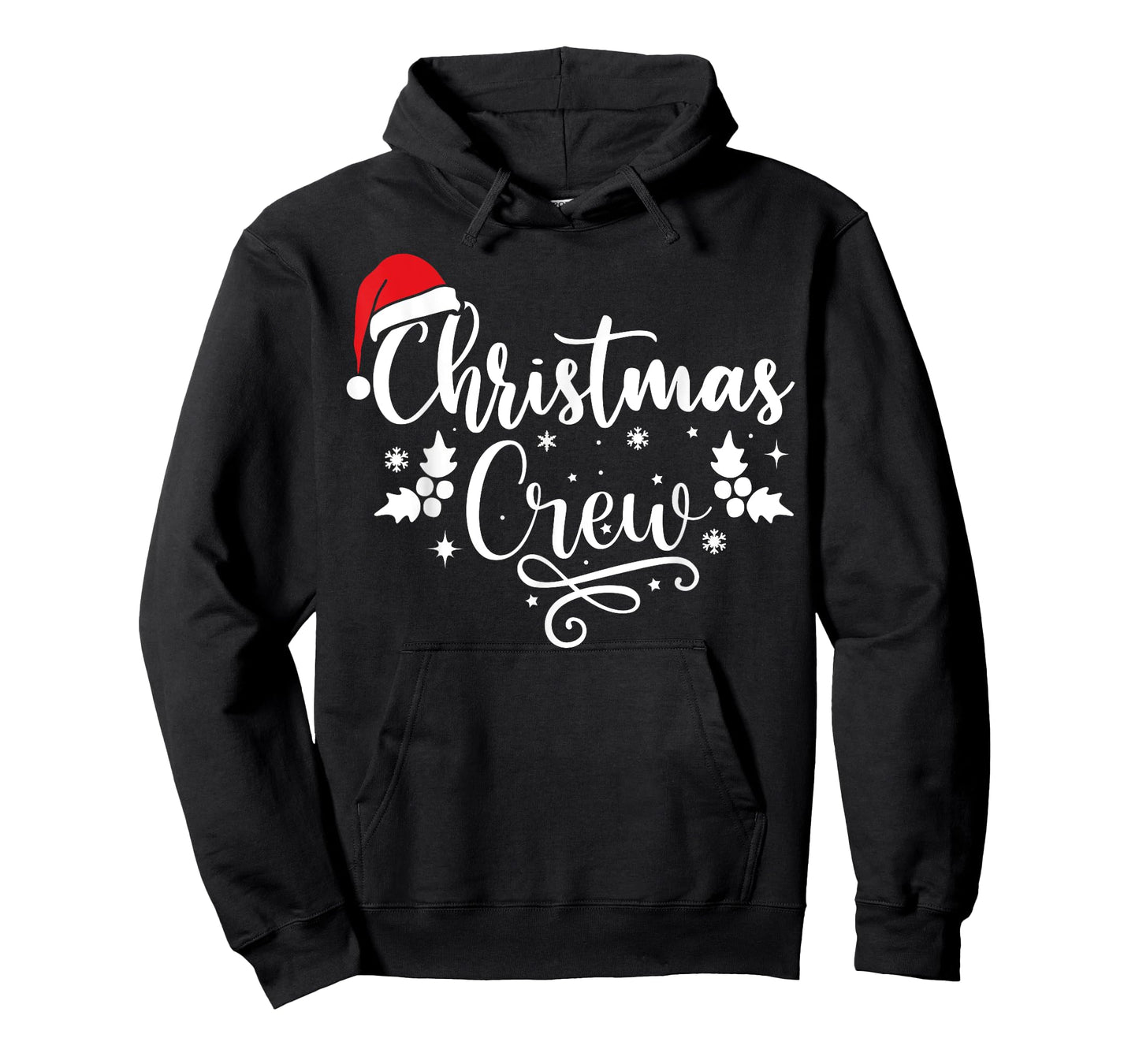 Christmas Crew Family Group Matching Christmas Pajama Party T-Shirt