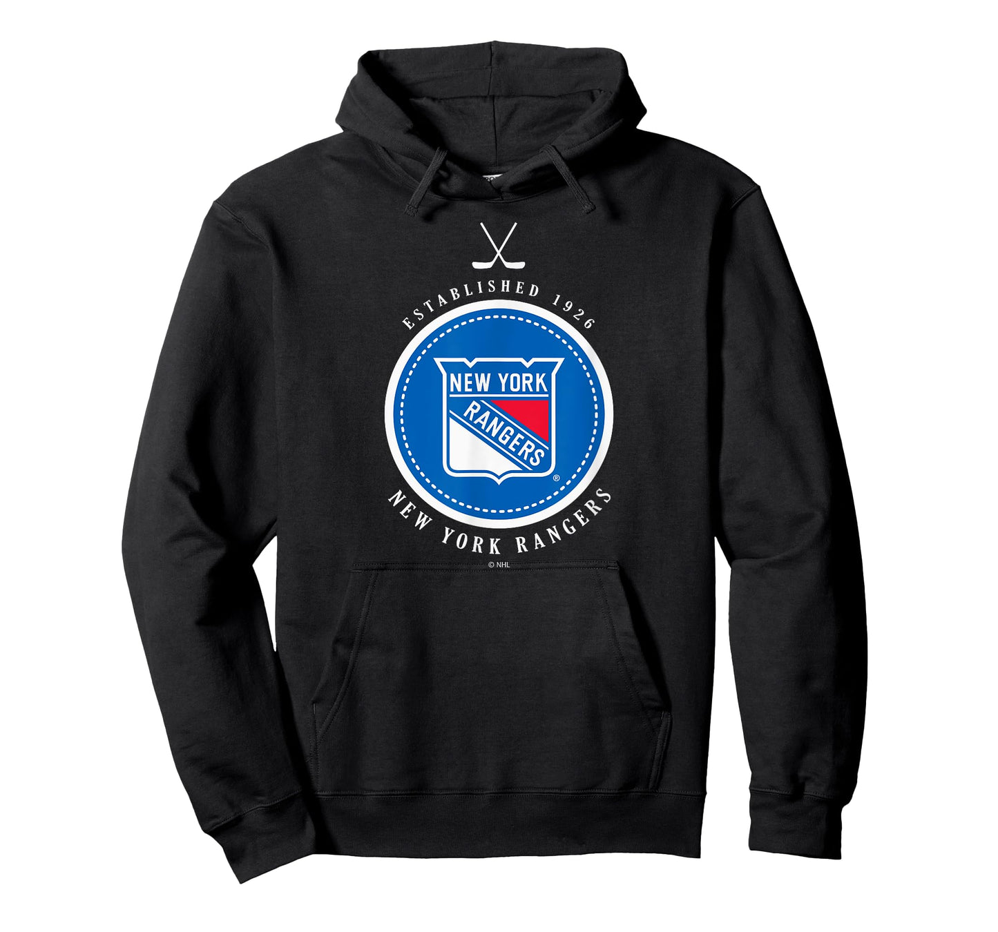 New York Rangers Est 1926 Black Officially Licensed T-Shirt