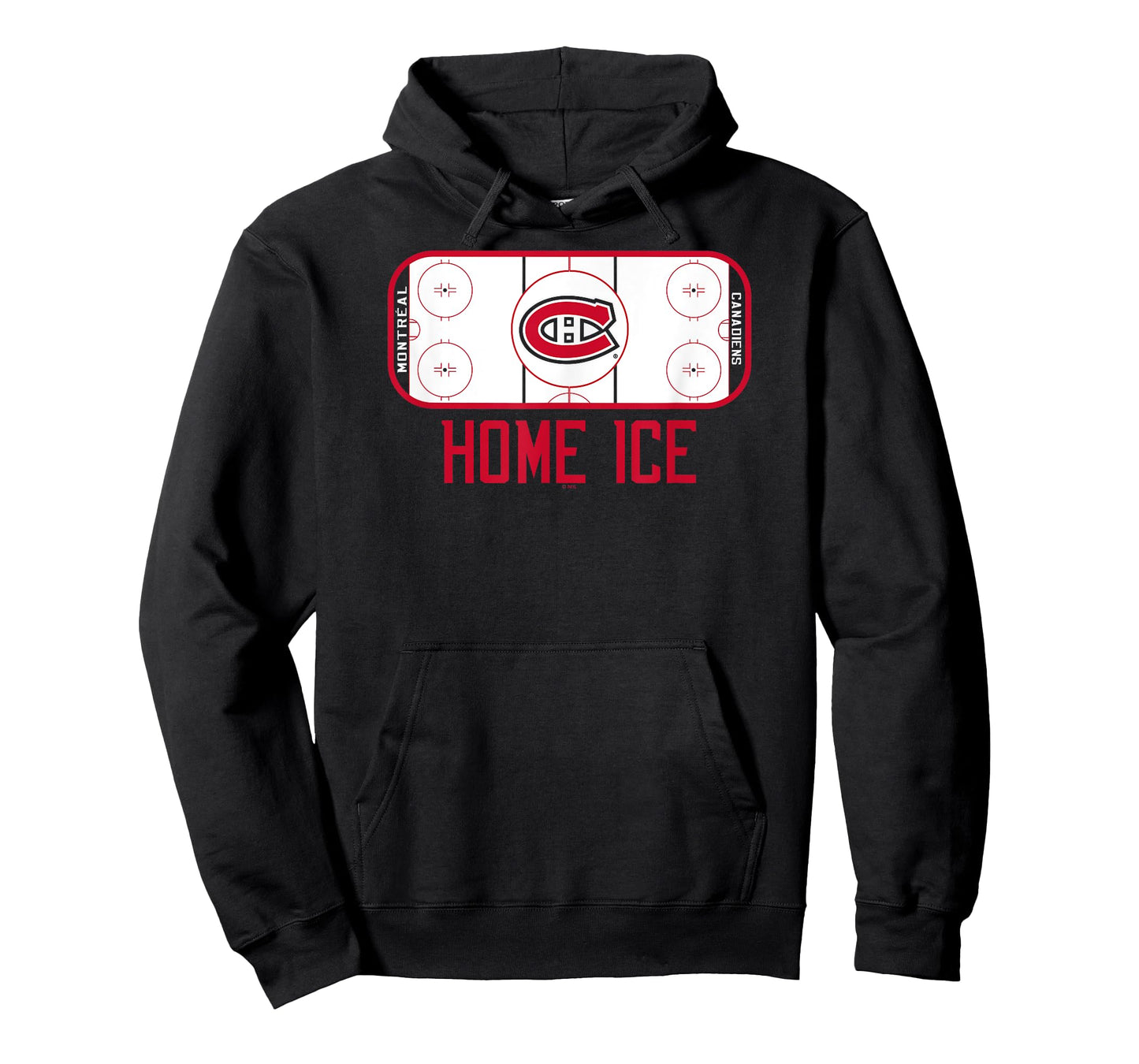 Montreal Canadiens Home Ice Royal Officially Licensed T-Shirt