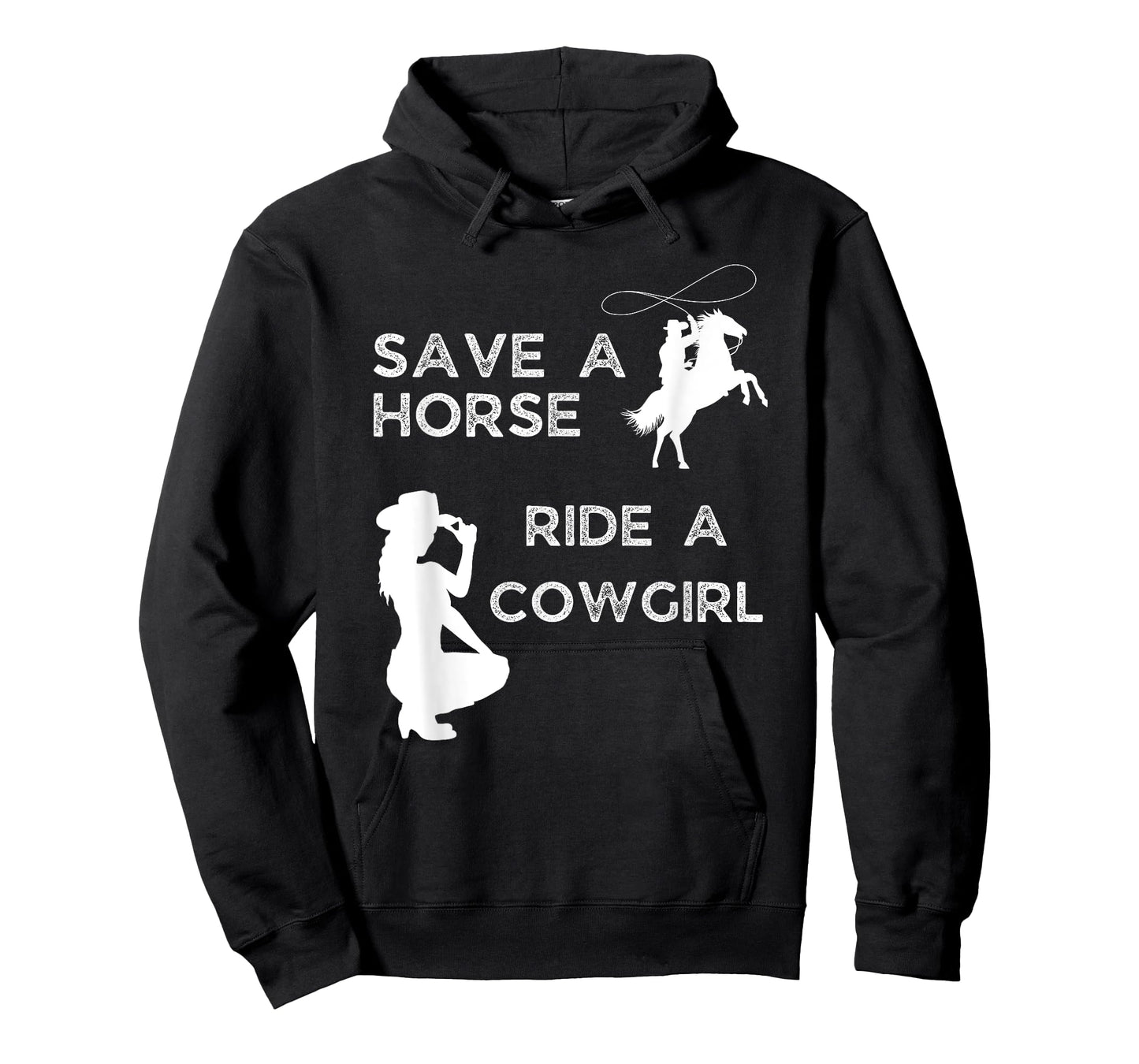 Save a horse ride with a cowgirl T-Shirt