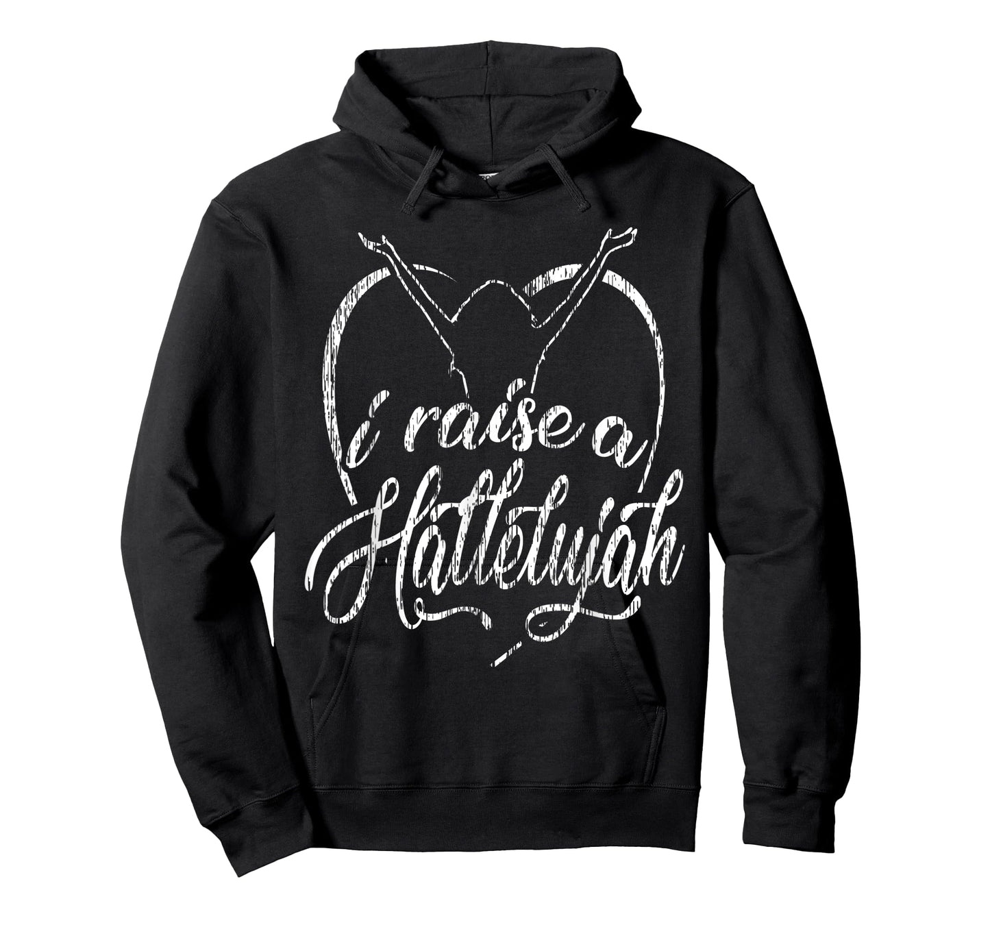 I Raise a Hallelujah - Praise and Worship Design T-Shirt