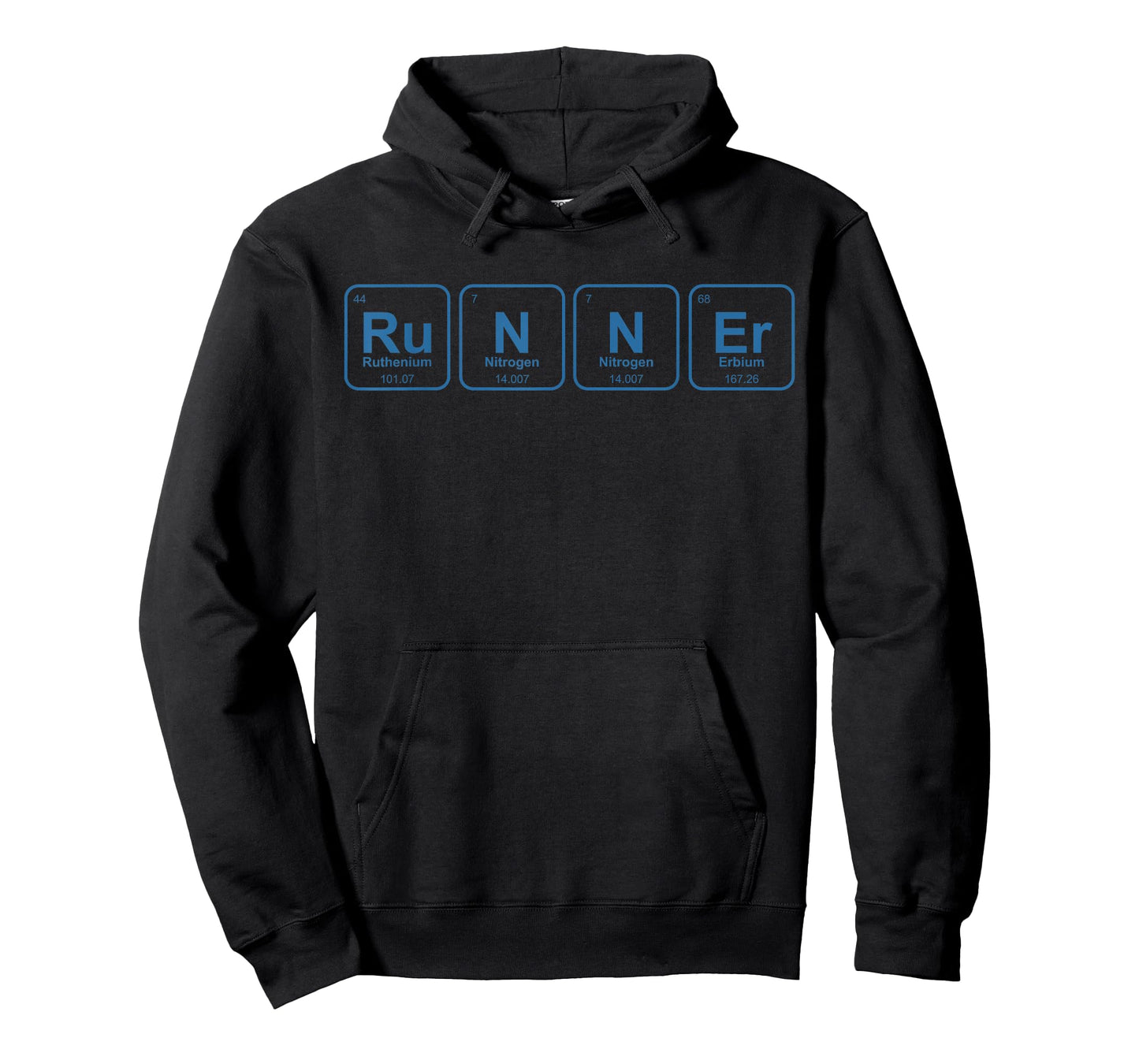 Runner Periodic Table Funny Running Marathon Lovers Outfit T-Shirt