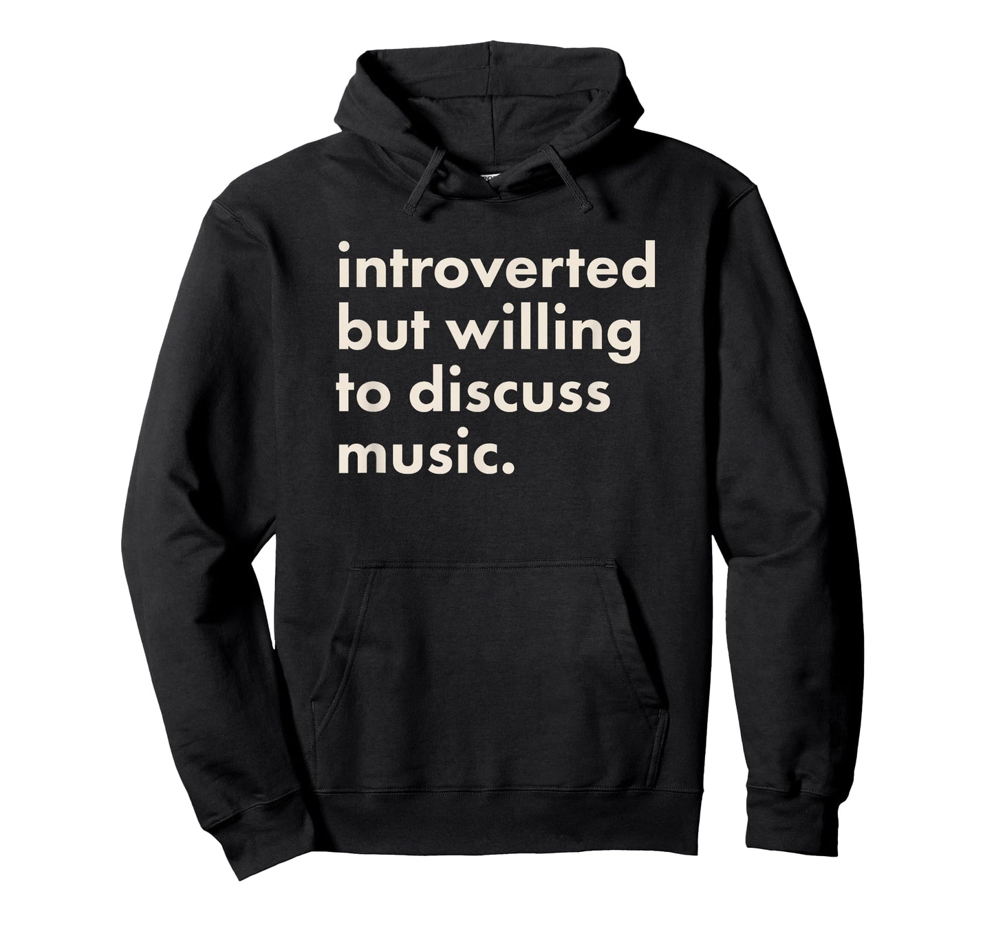 Introverted But Willing To Discuss Music T-Shirt