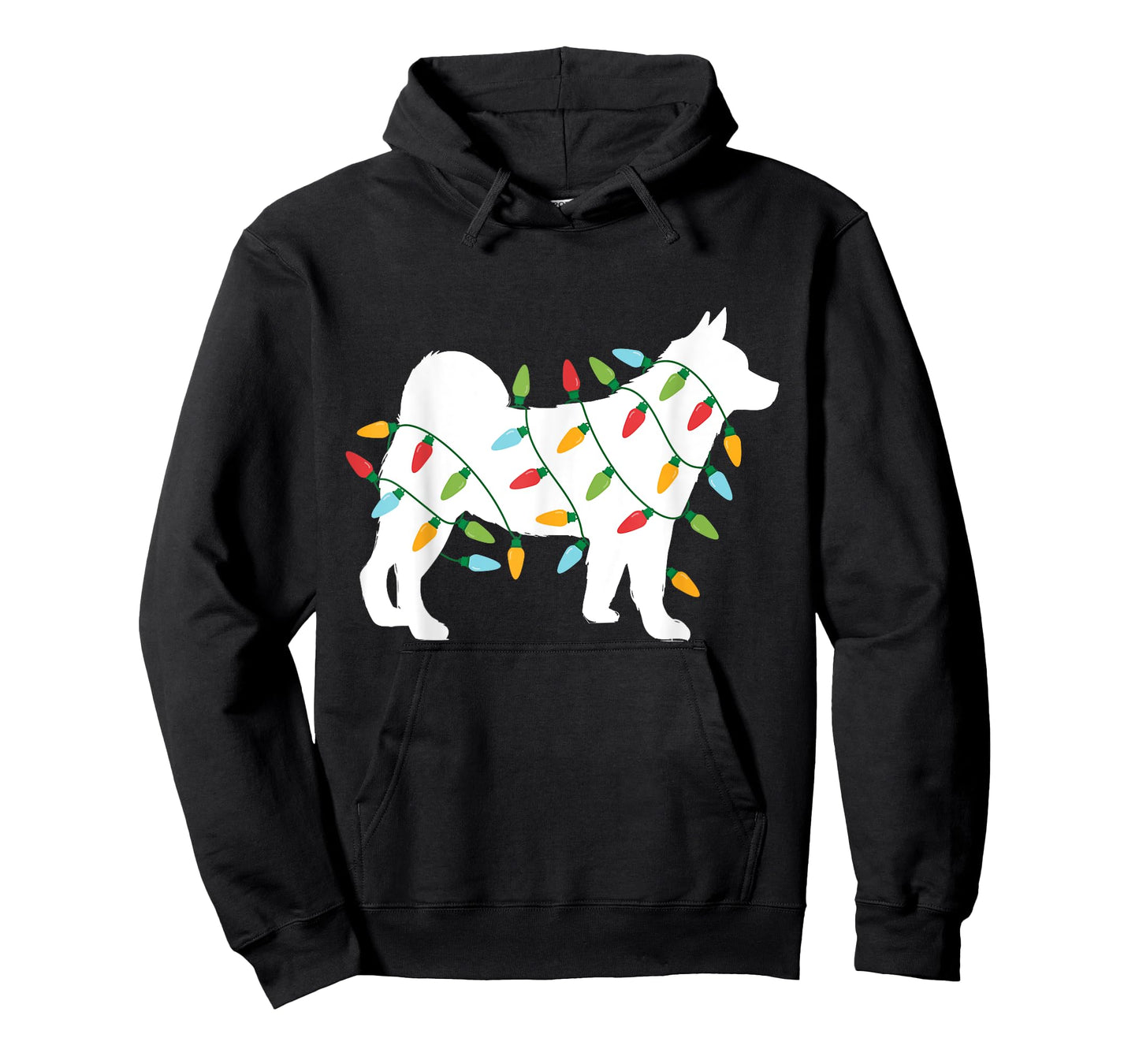 Christmas Lights Akita T Shirt Cute Gifts for Dog Lovers