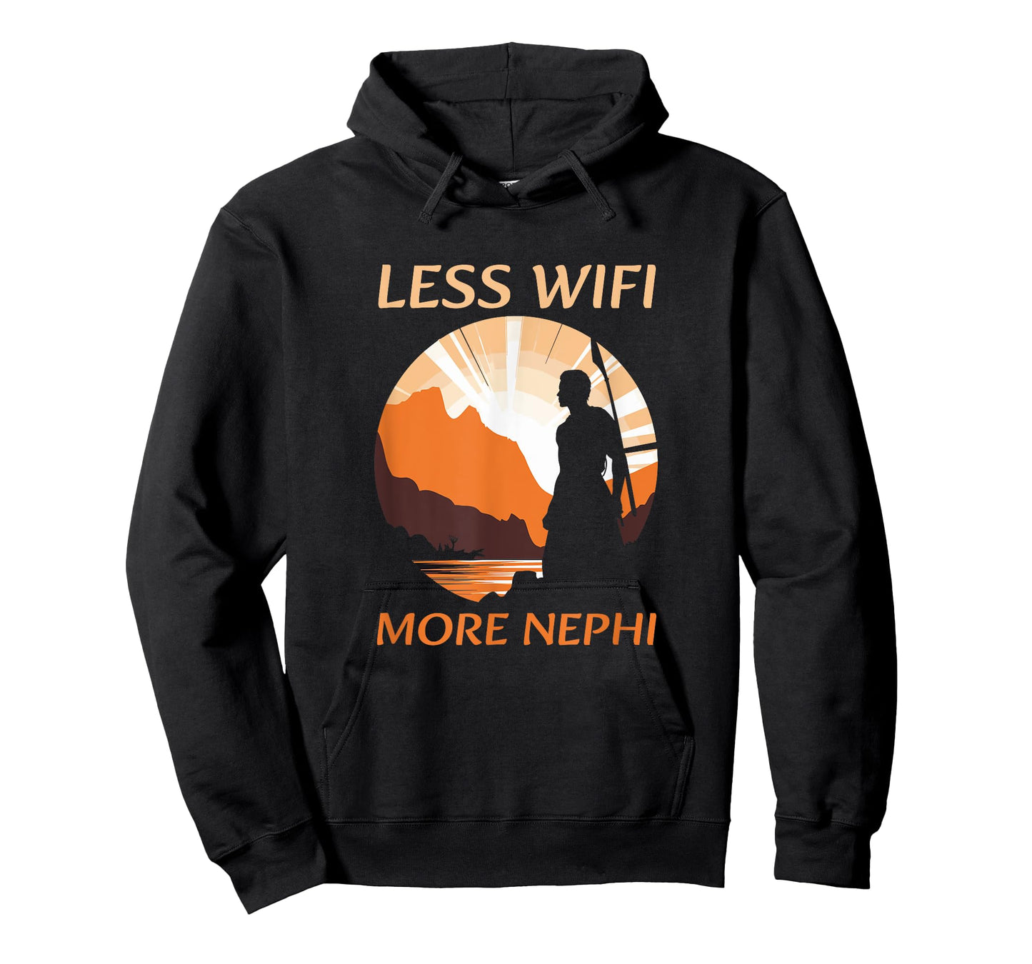 Less Wifi More Nephi Funny Humors Lds Mormon Missionary T-Shirt