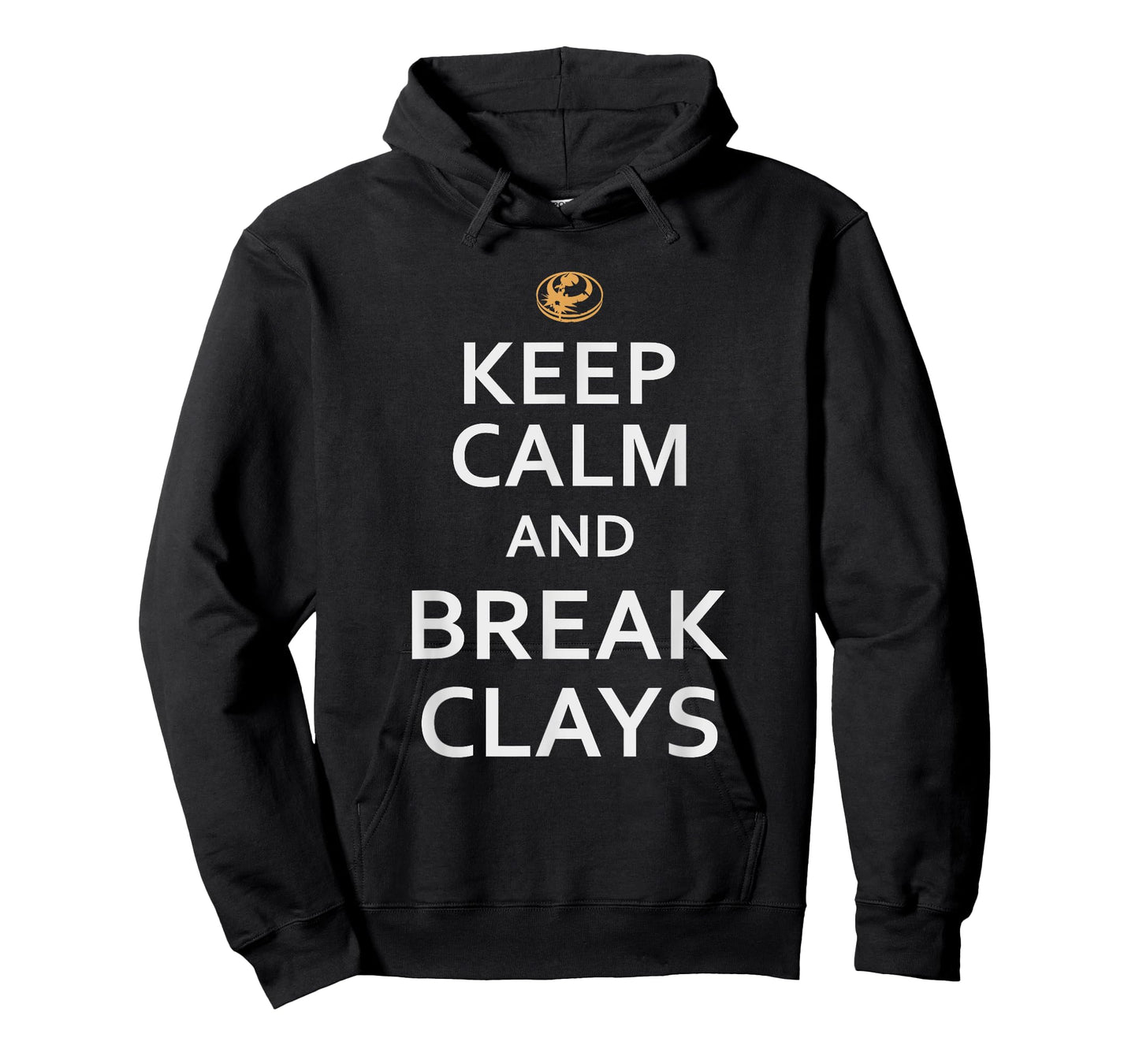 Funny Trap Skeet Shooting TShirt Keep Calm And Break Clays
