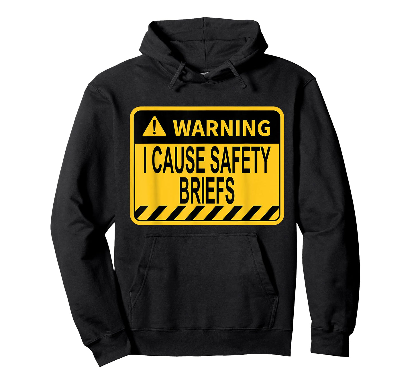 Warning I Cause Safety Briefs Funny EMS Fire Military T-Shirt