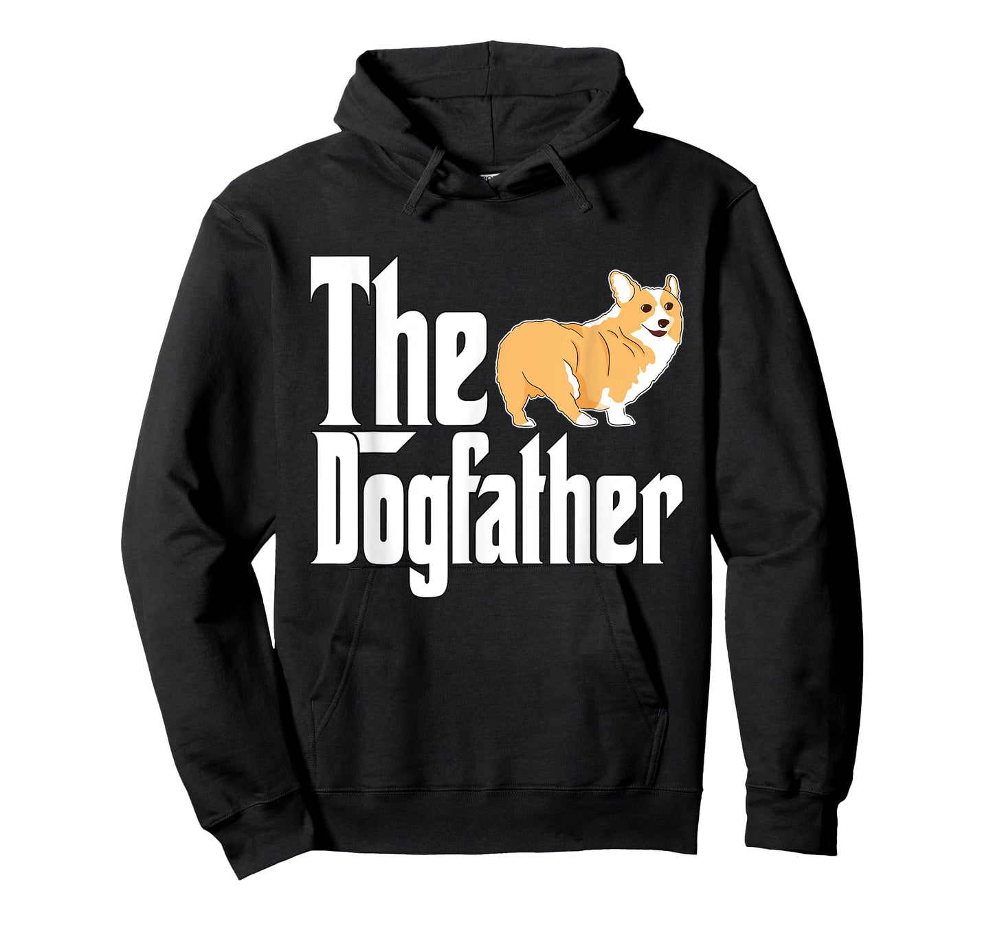 Corgi Dog Dad Dogfather Dogs Daddy Father T-Shirt