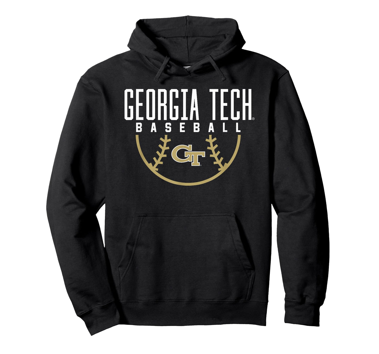 Georgia Tech Yellow Jackets Baseball Arch T-Shirt