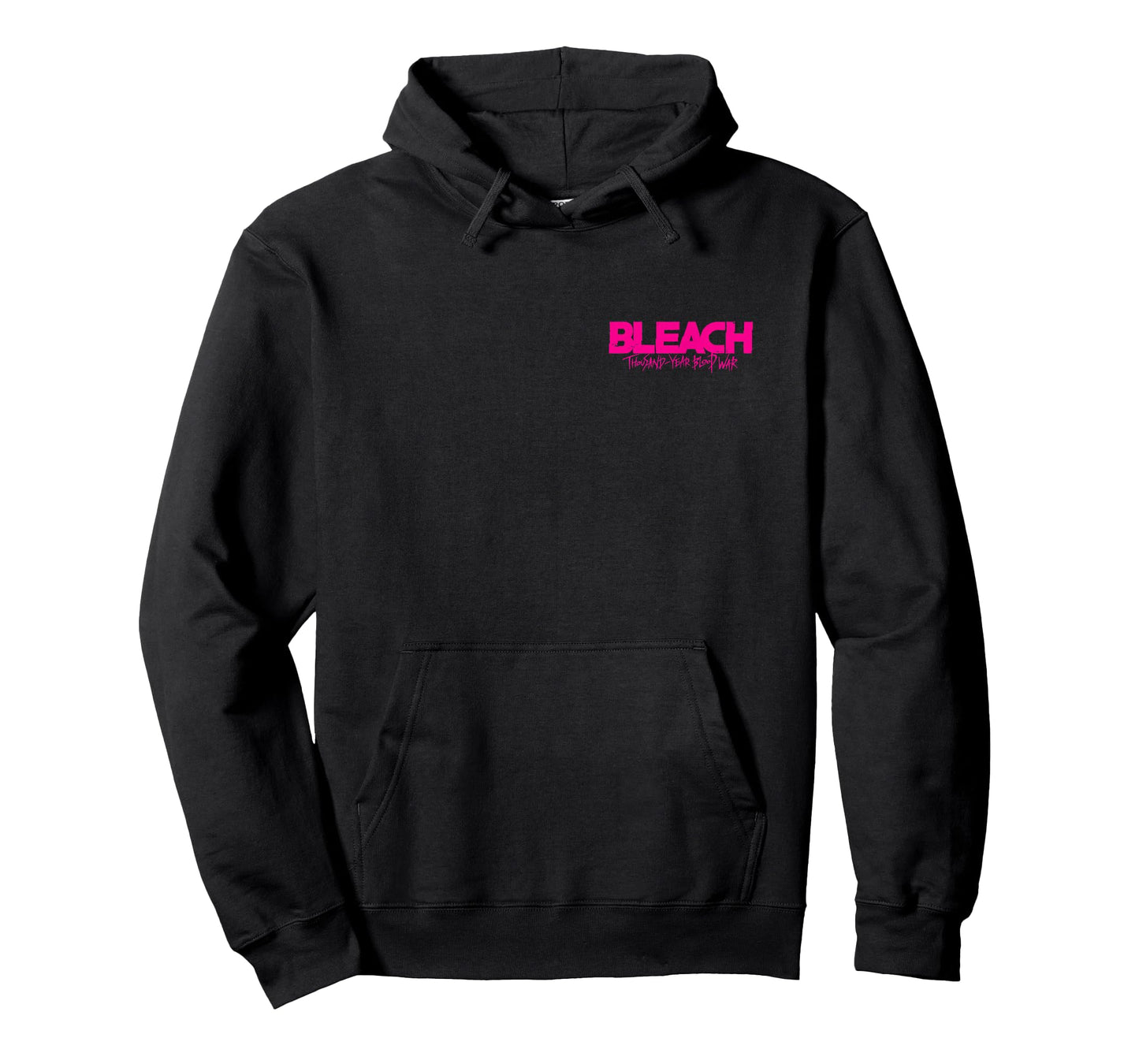 Bleach: Thousand Year Blood War Pink Text Front & Back Anime T-Shirt