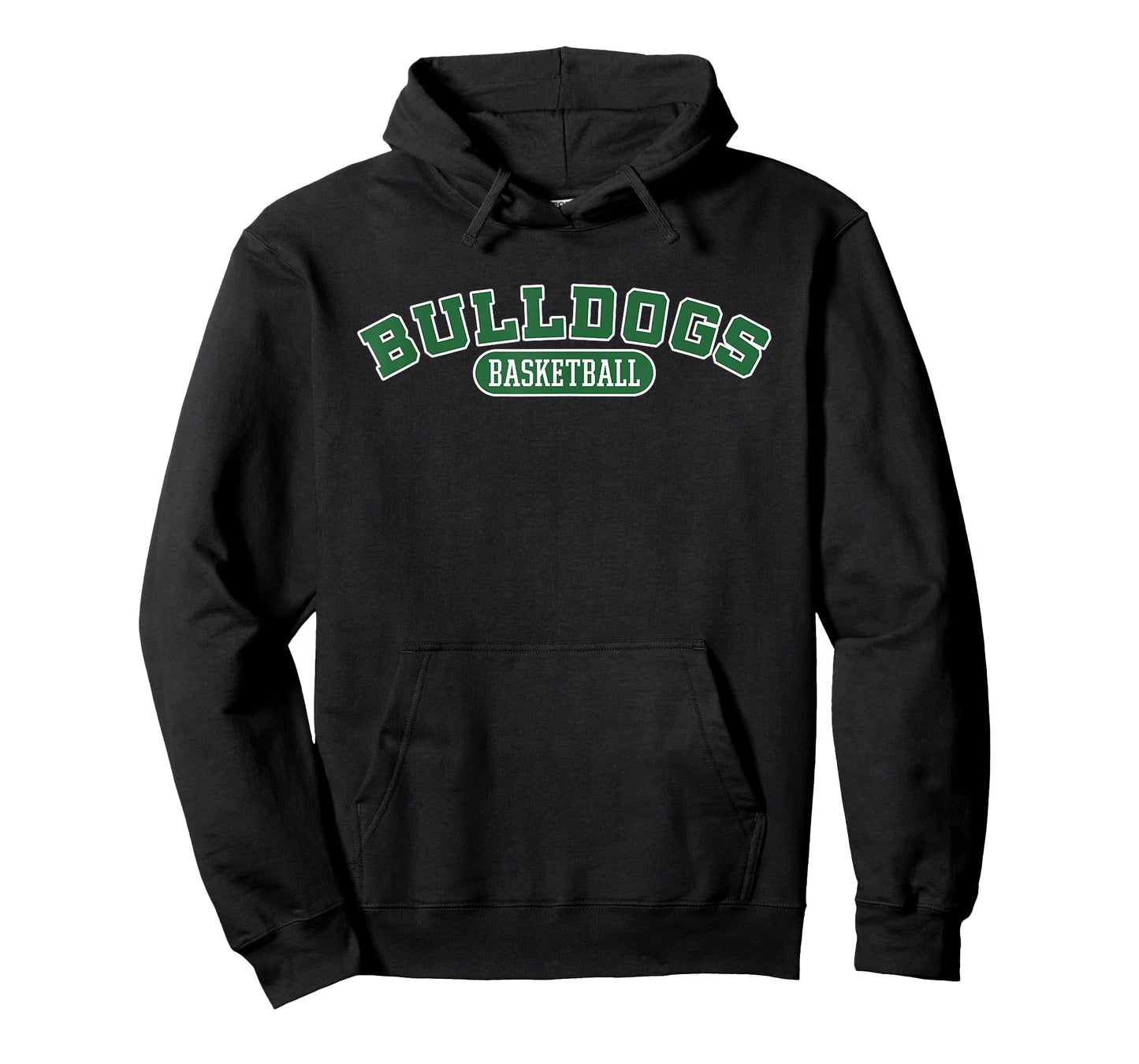 Dark Green Bulldogs Basketball Mascot - For Basketball Team T-Shirt