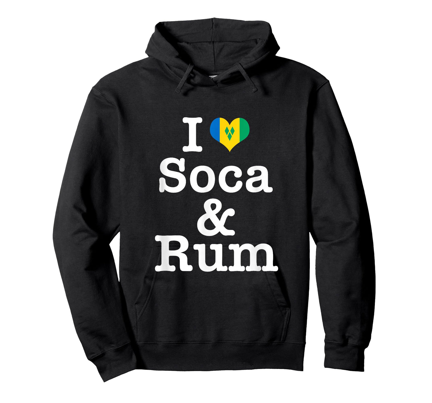 I Love Soca and Rum! St Vincent & Grenadines Carnival Tee T-Shirt