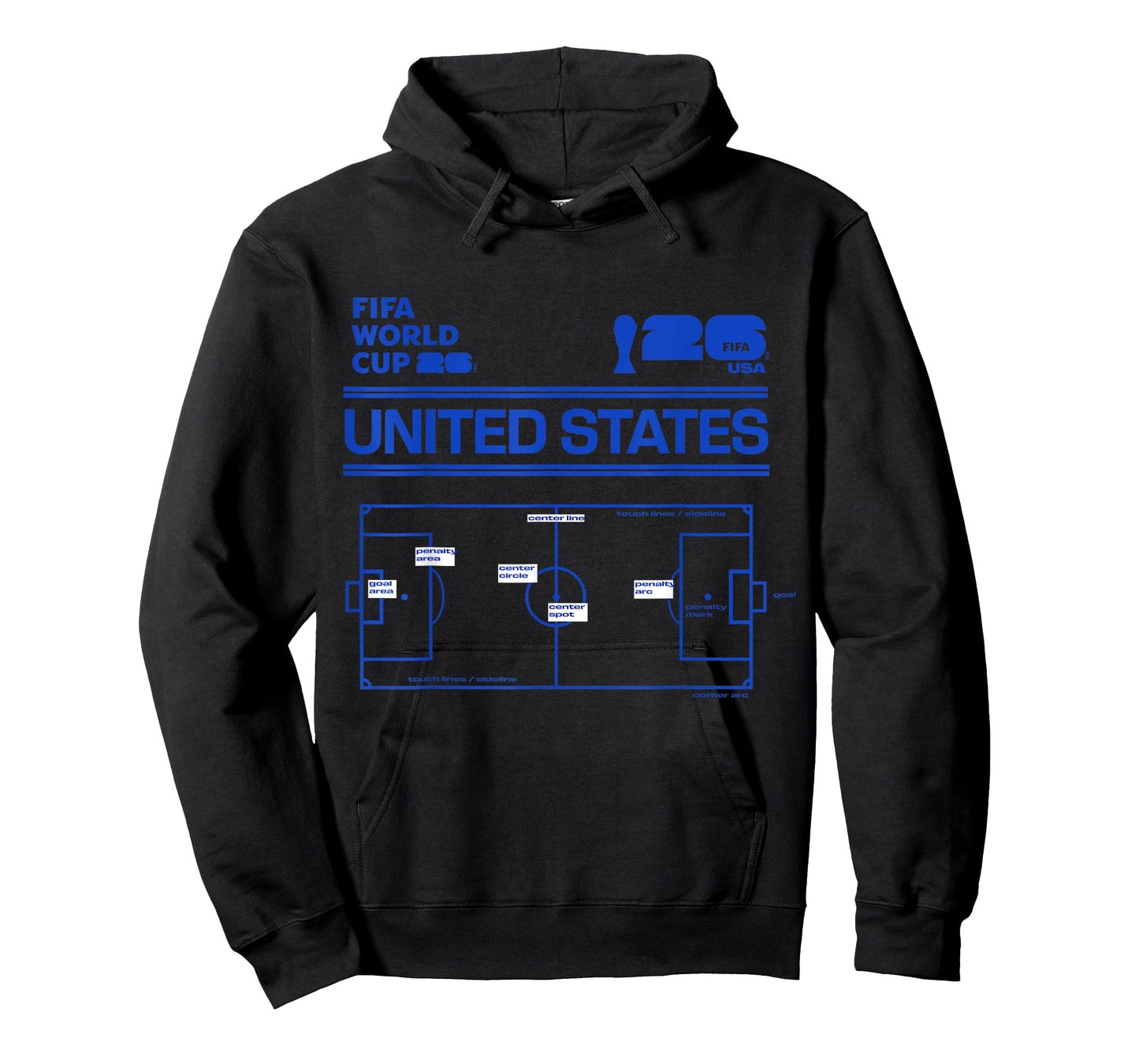 FIFA WORLD CUP26 USA Host Country Pitch T-Shirt