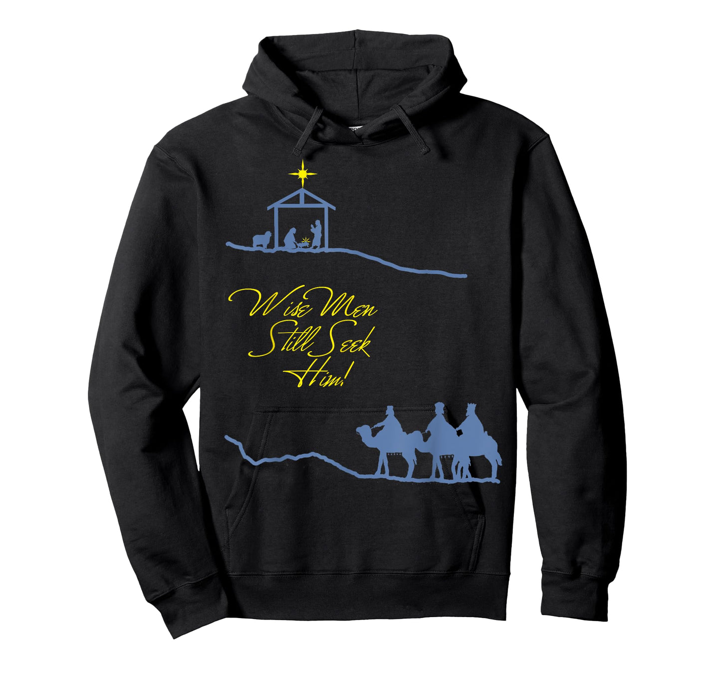 Wise Men Still Seek Him Christmas Scene T-Shirt