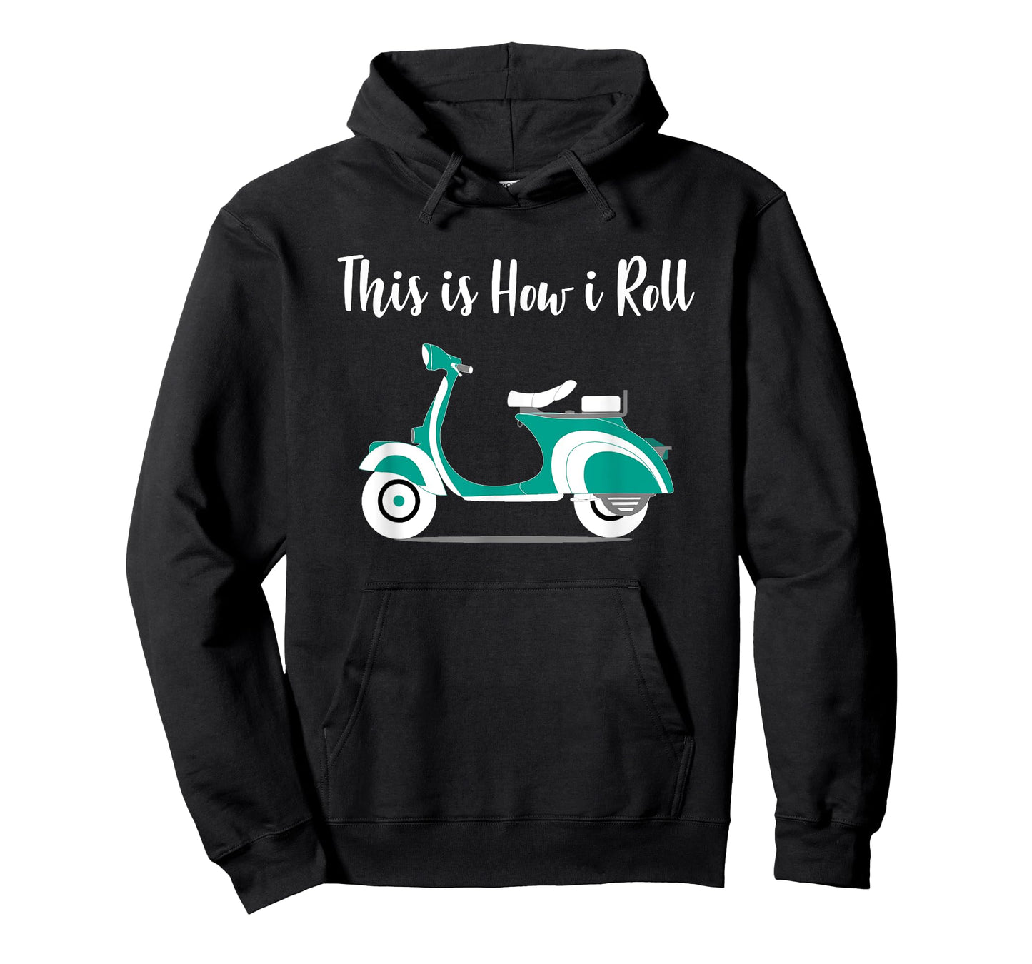 This is How I Roll Vintage Scooter Moped T-Shirt