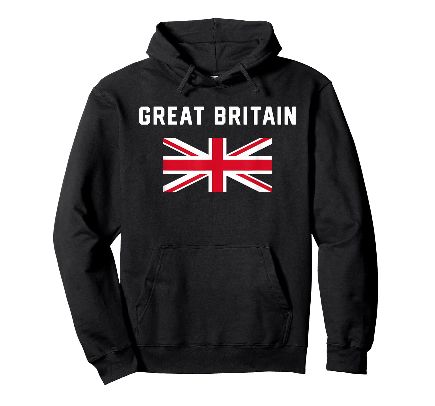 I Love Great Britain Minimalist UK Flag T-Shirt