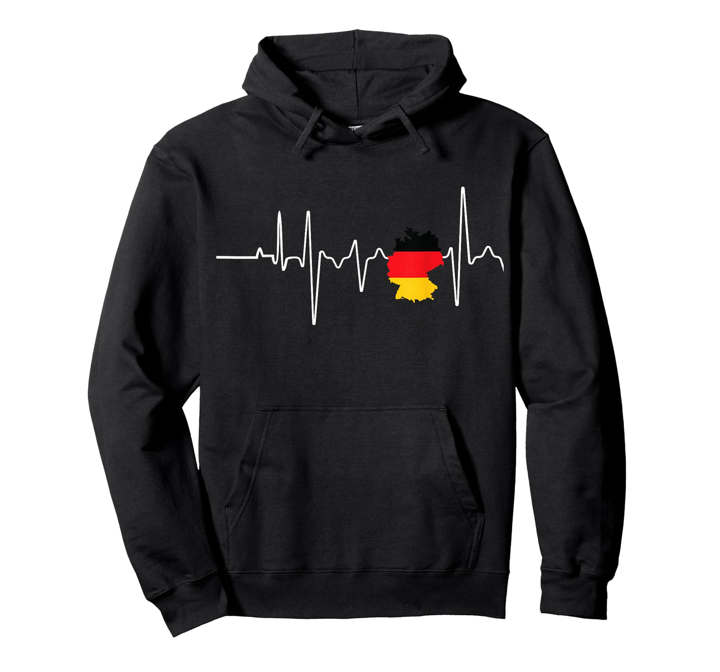 Germany Heartbeat GER German Flag Love Germany T-Shirt