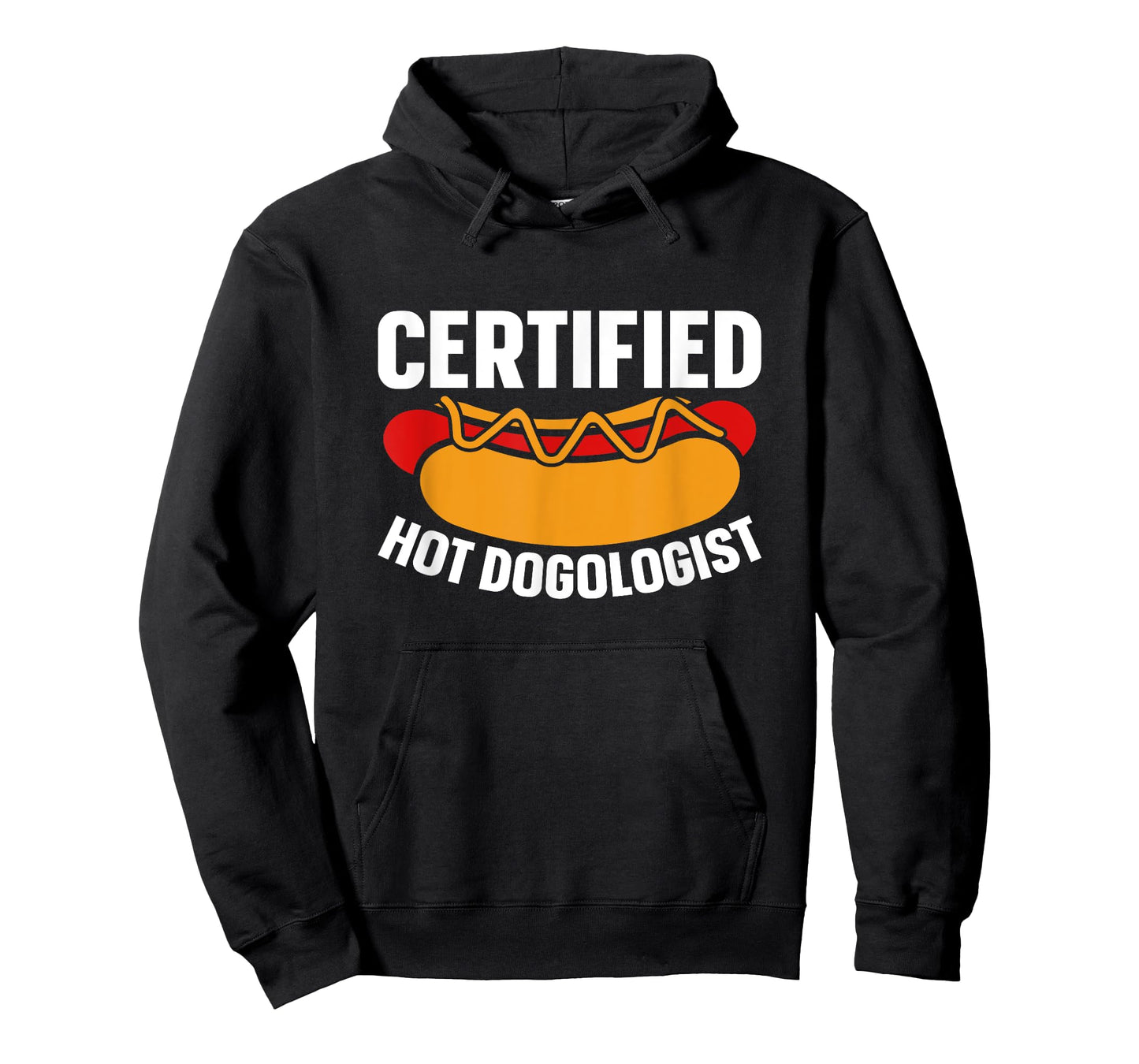 Certified Hot Dogologist Funny Hot Dog Lover T-Shirt for Men Women