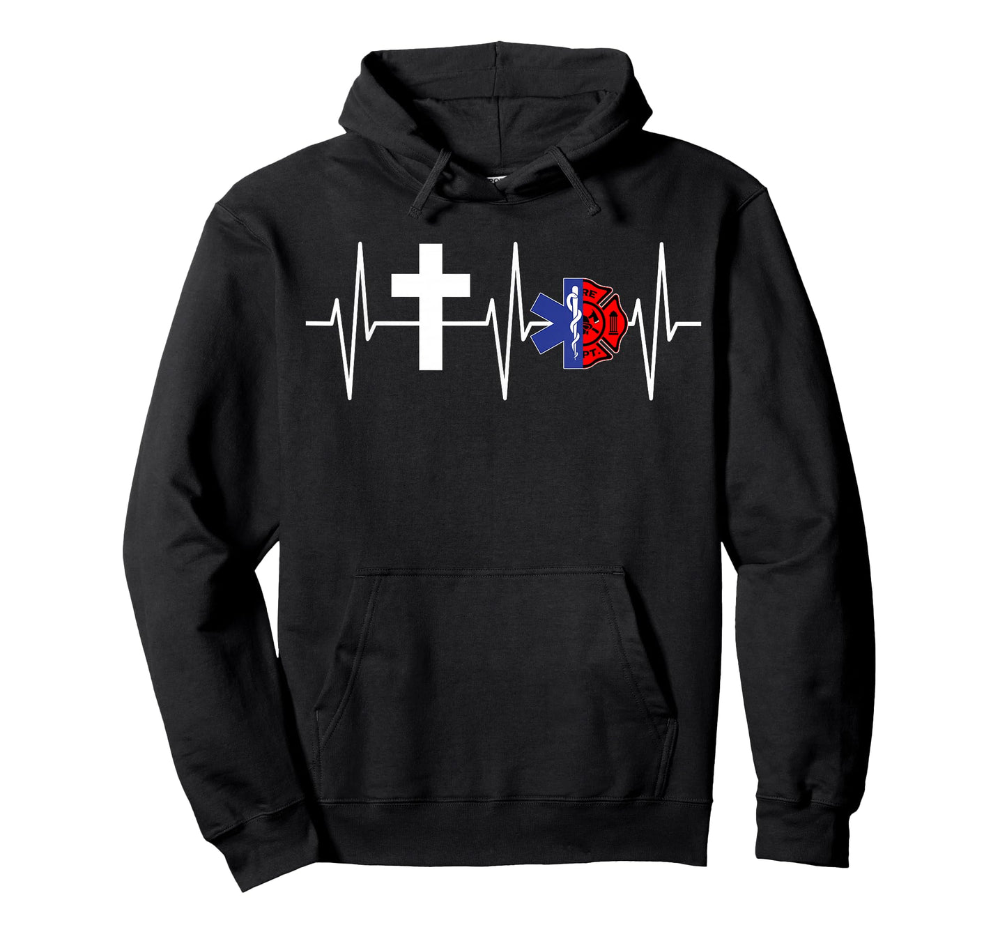 Christian Firefighter EMT Shirt Religious Firefighter EMS T-Shirt