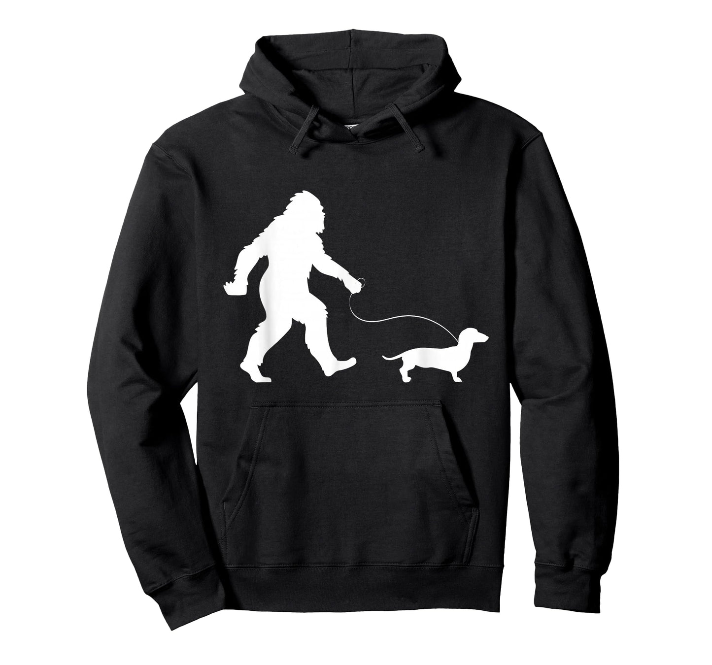 Dachshund And Bigfoot - Dog Lover Pet Trainer Breeder T-Shirt for Men Women Kids