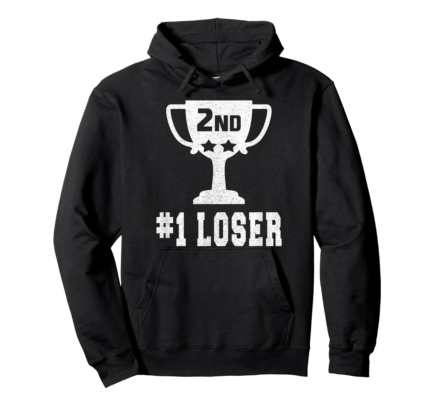Funny 2nd Place Runner Up T-Shirt Gifts Unisex-Adults Black Short Sleeve Classic Fit T-Shirt Small
