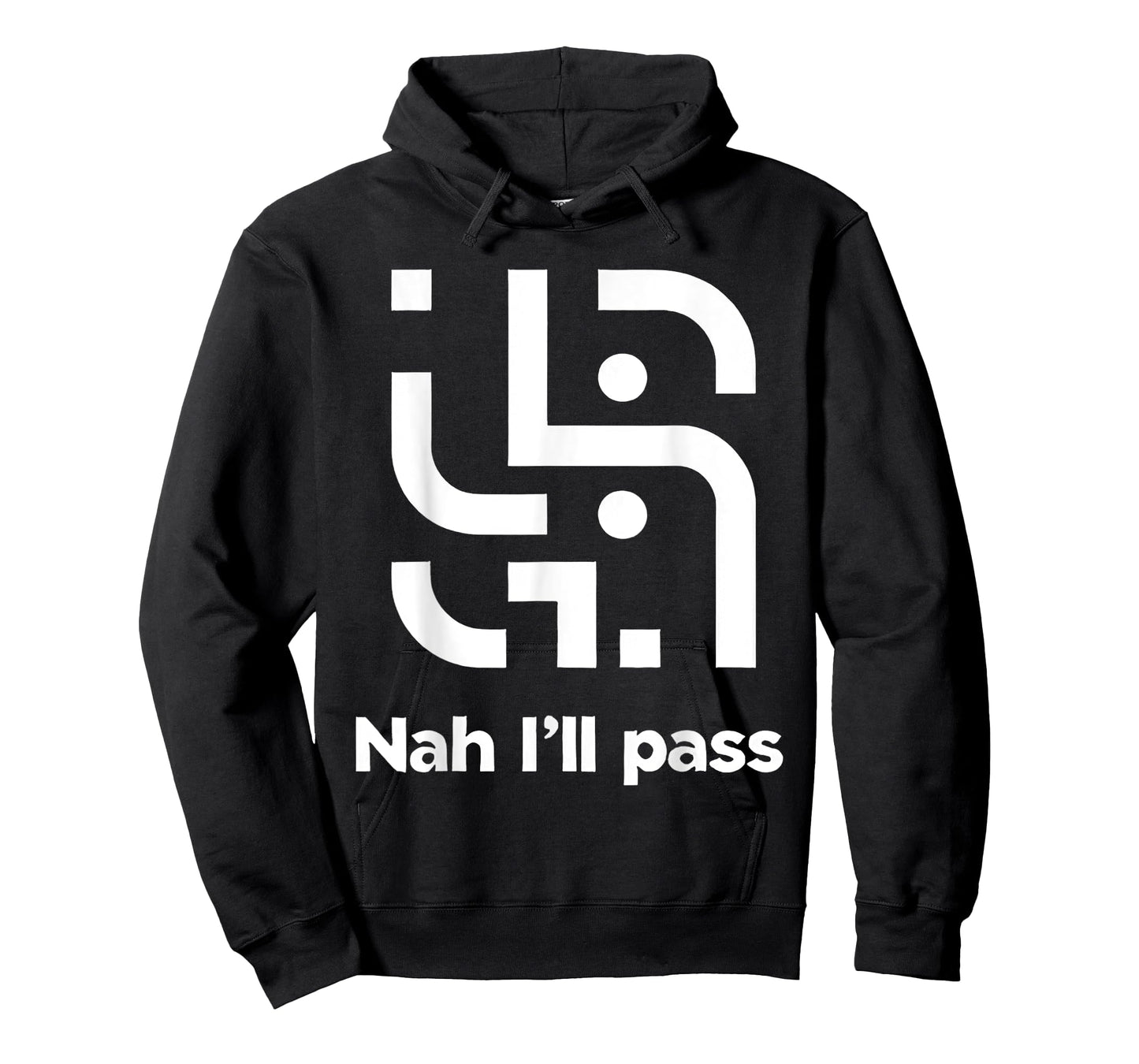 Nah I'll Pass Introvert Excuse Rest Humor ||- T-Shirt