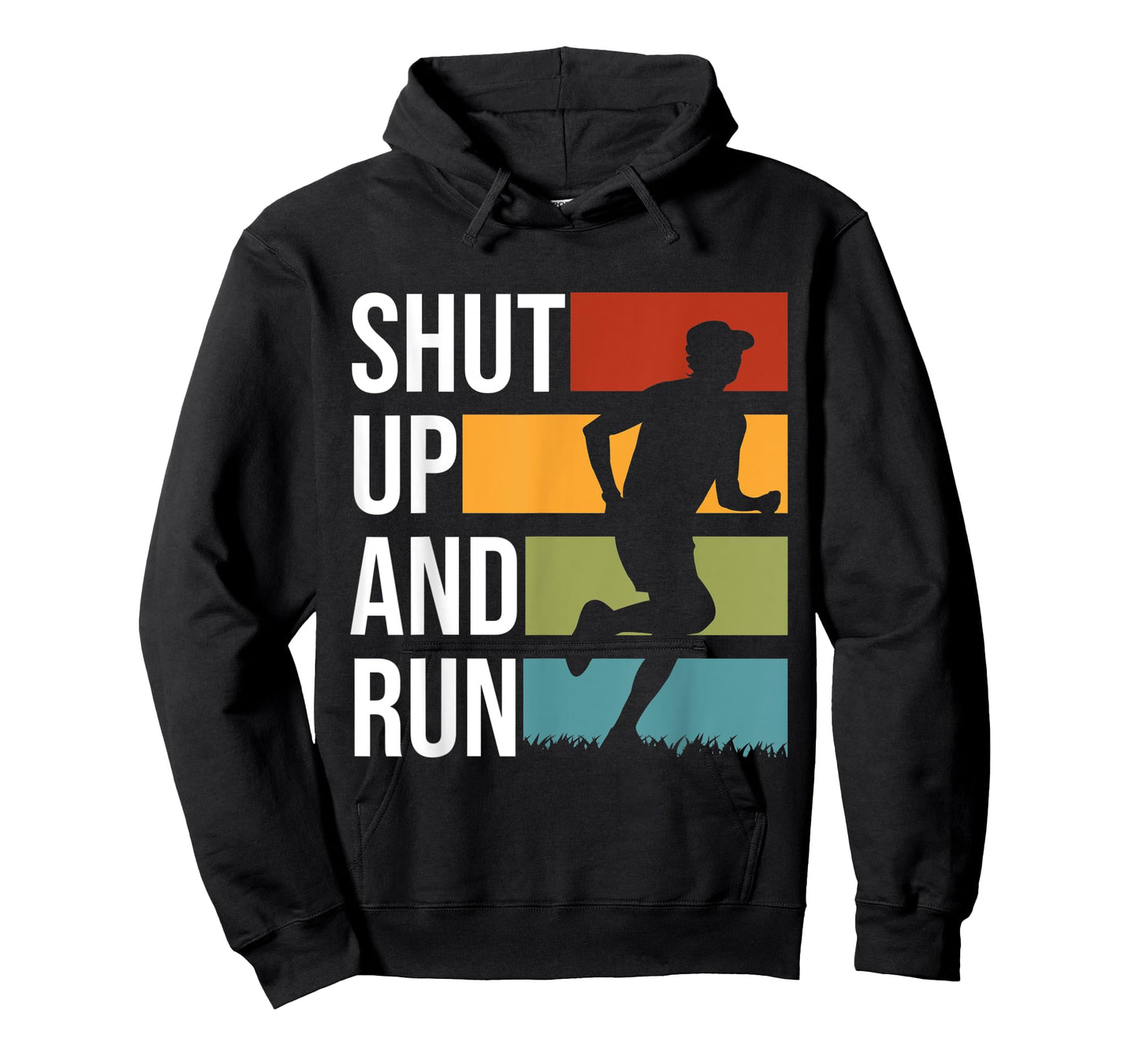 Shut Up And Run Track And Field XC Cross Country T-Shirt