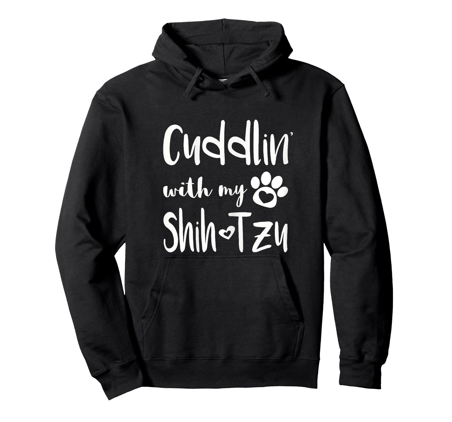 Cuddling with my Shih Tzu Shirt - Dog Mom pajamas for women T-Shirt