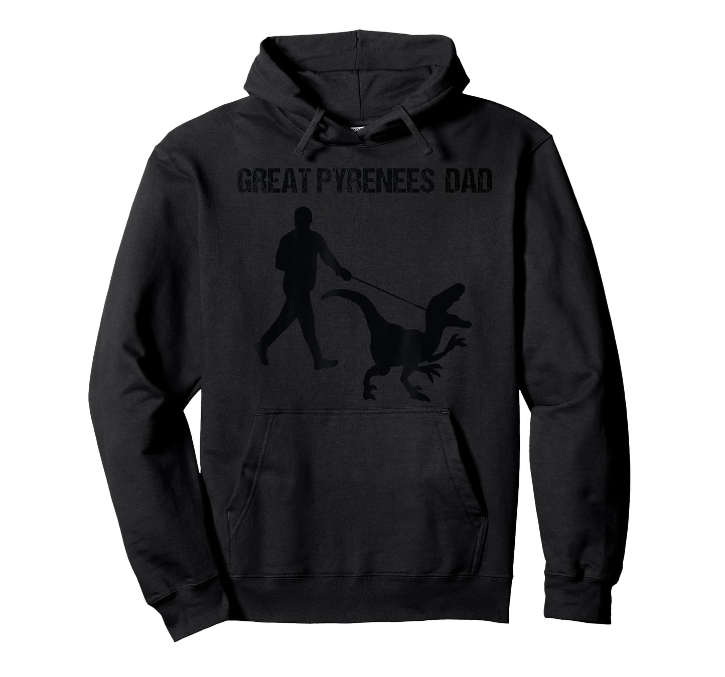 funny Great Pyrenees dad Dinosaur T-Shirt