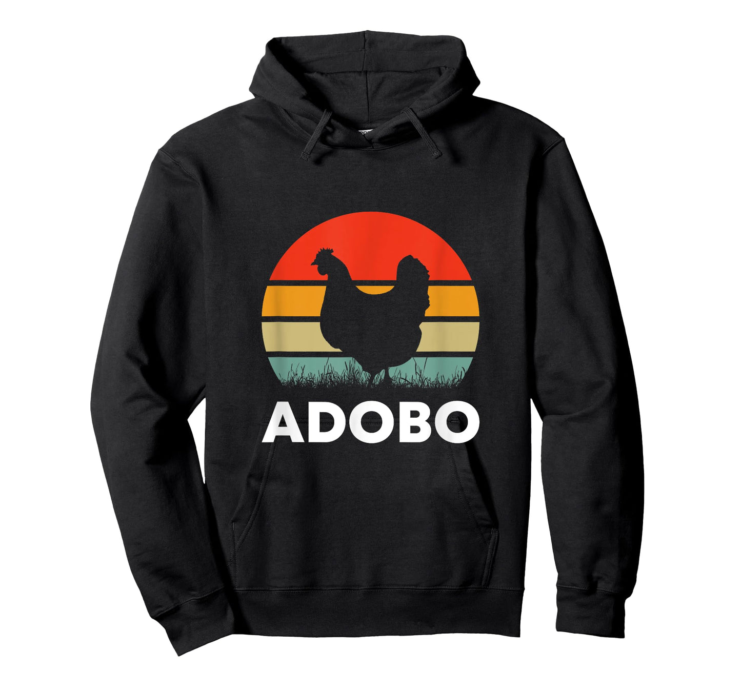 Retro Chicken Adobo Funny Filipino Filipina Philippines Food T-Shirt