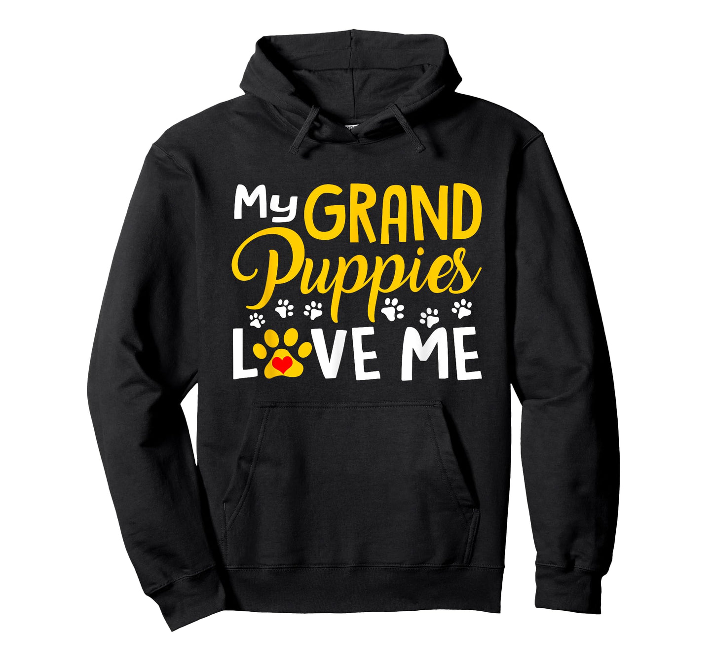 Grandma Dogs Puppy Lover Gift My Grandpuppies Love Me T-Shirt
