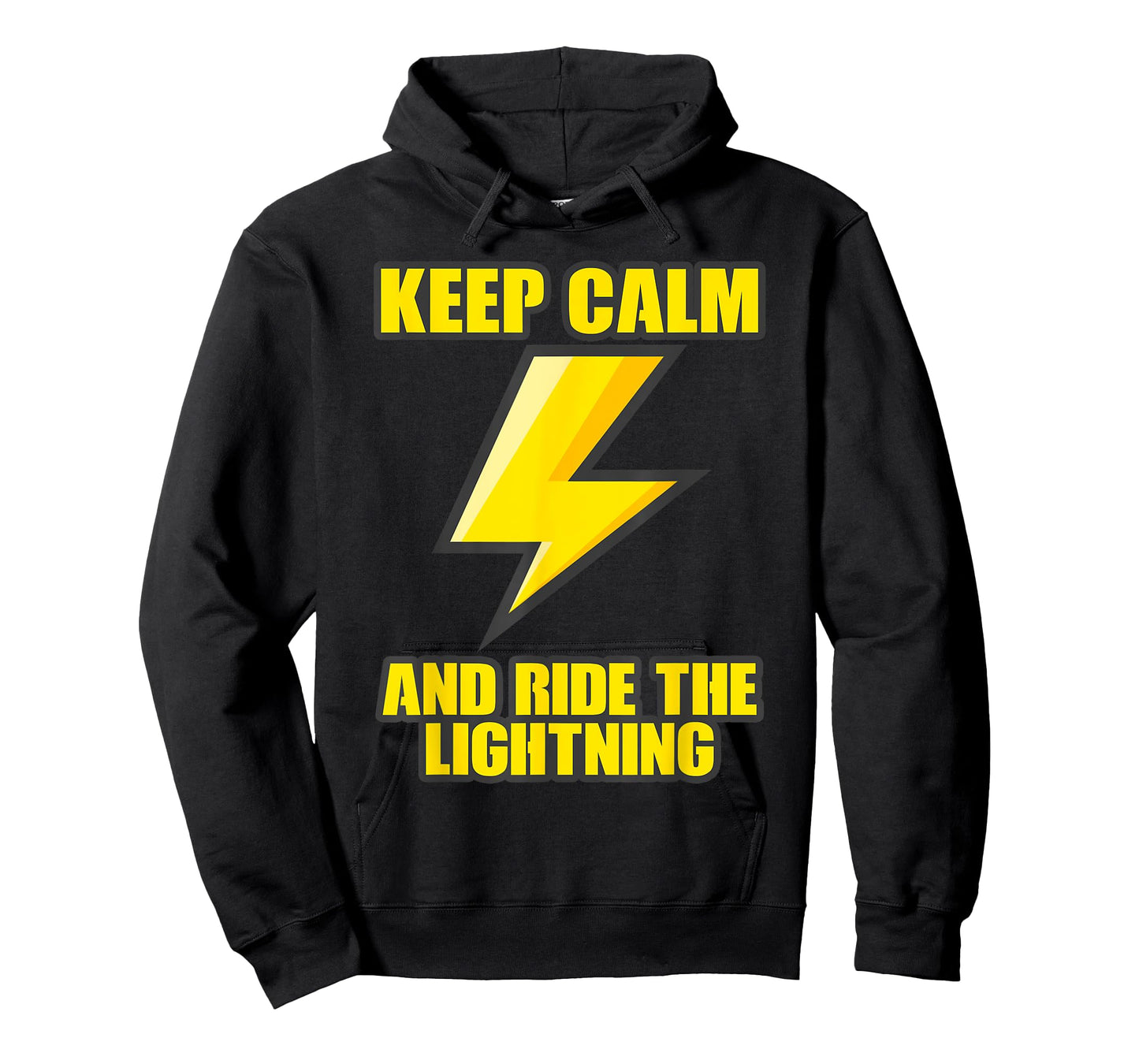 Keep Calm And Ride The Lightning Electric Taser T-Shirt