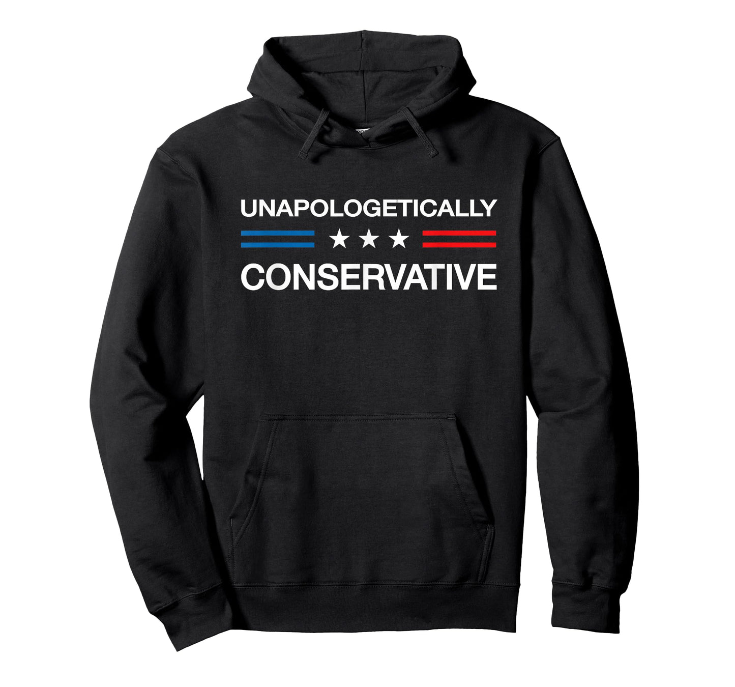 Unapologetically Conservative Voting Election 2024 Patriotic Conservative Voter T-Shirt - Black, Small, Unisex-Adults, Short Sleeve, T-Shirt, Patriotic, Country, USA Flag, Election 2024
