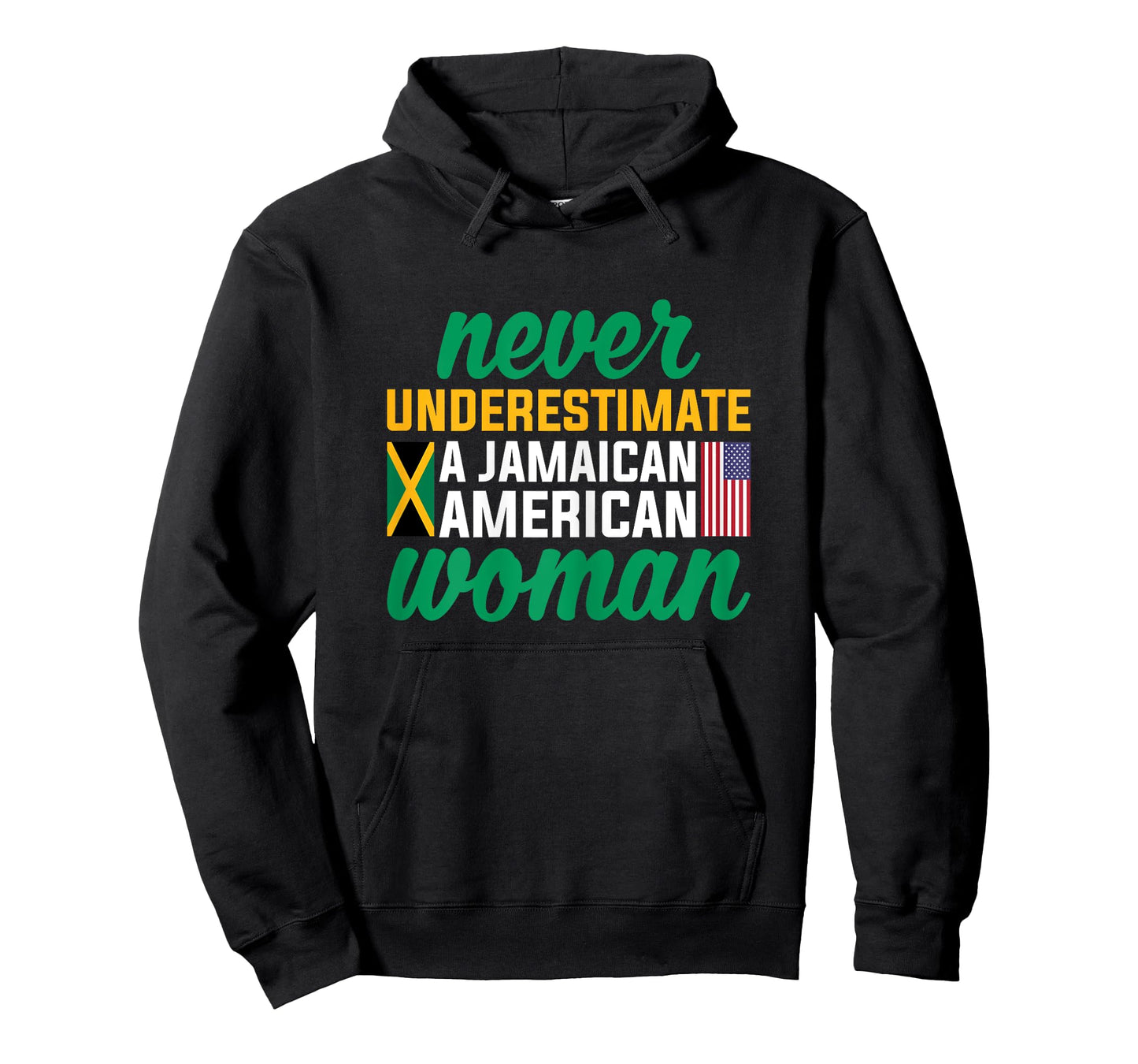 Never Underestimate a Jamaican American Woman T-Shirt
