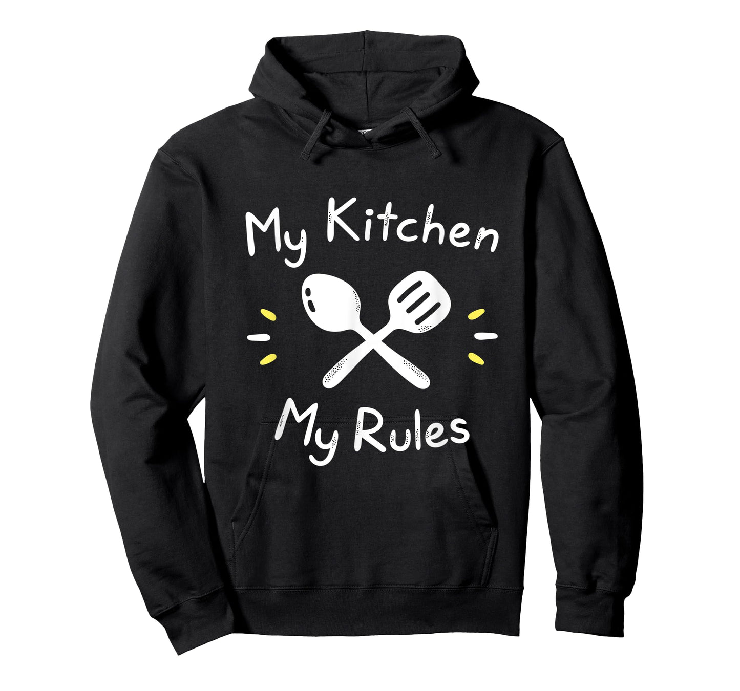 My Kitchen Rules Funny Gift For Cooking Mom & Chef Dad T-Shirt