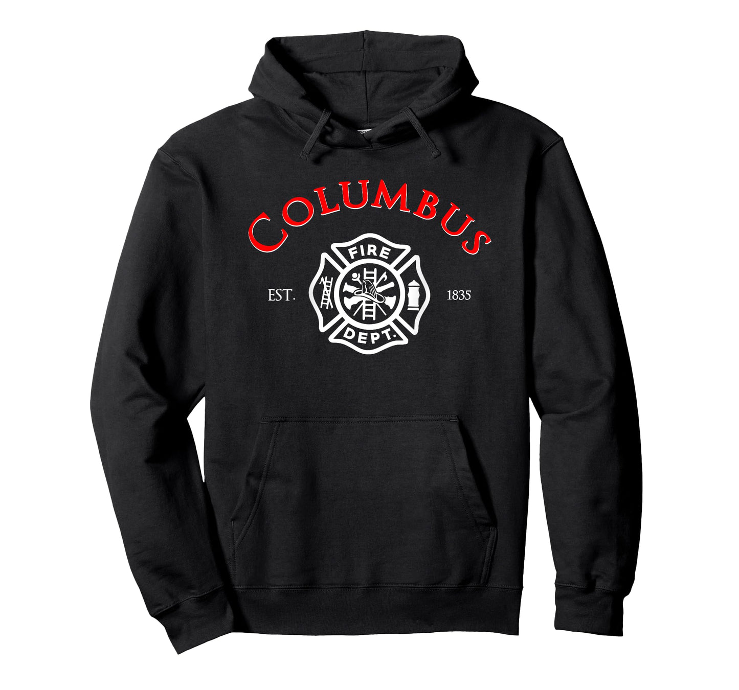 City of Columbus Fire Rescue Ohio Firefighter Duty T-Shirt