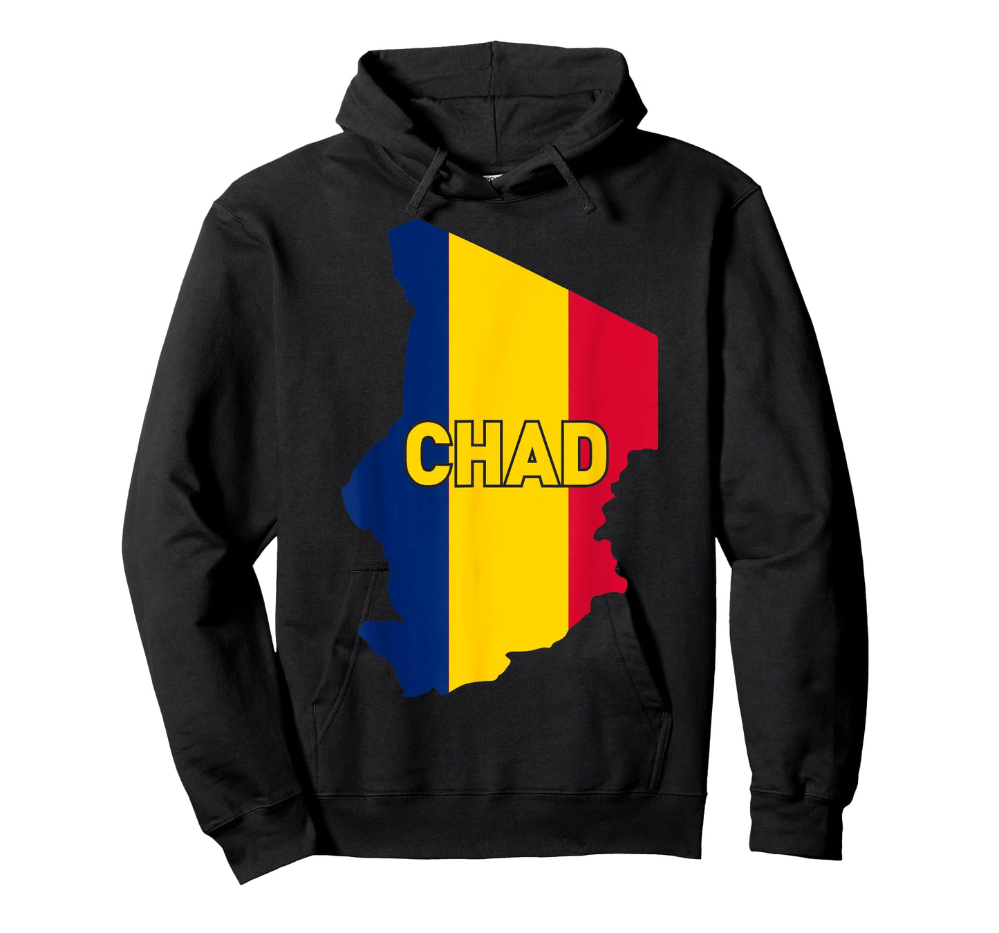 Proud Family and Patriotic Flag of Country Chad T-Shirt for Women Kids Men